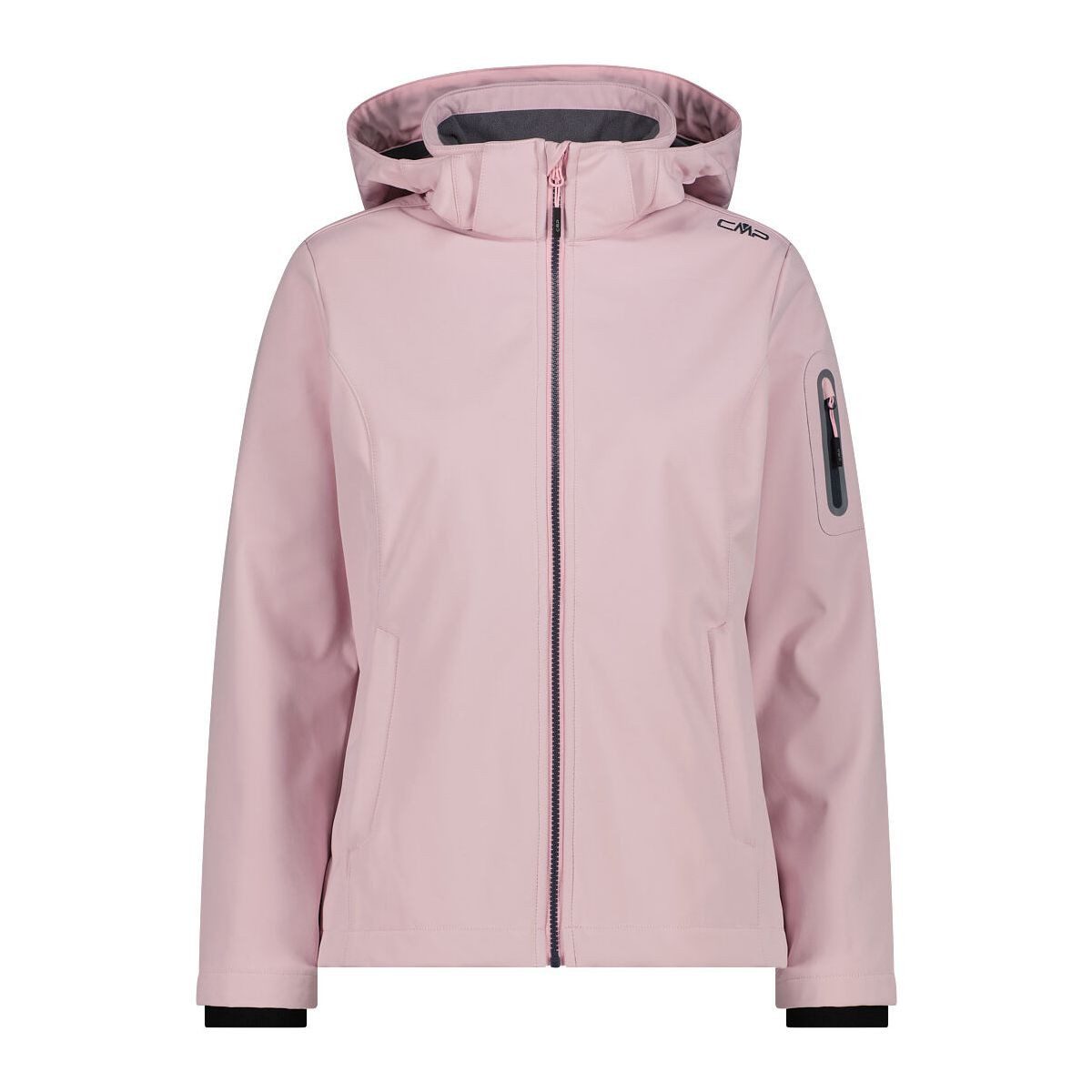 CMP Softshelljacke Woman Jacket DET Hood Vielseitige Outdoor-Jacke mit Clima Protect Membran, ideal für