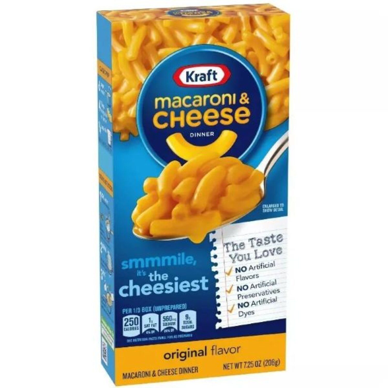 Kraft Süßigkeit, 1 x 206 g, Kraft Macaroni & Cheese