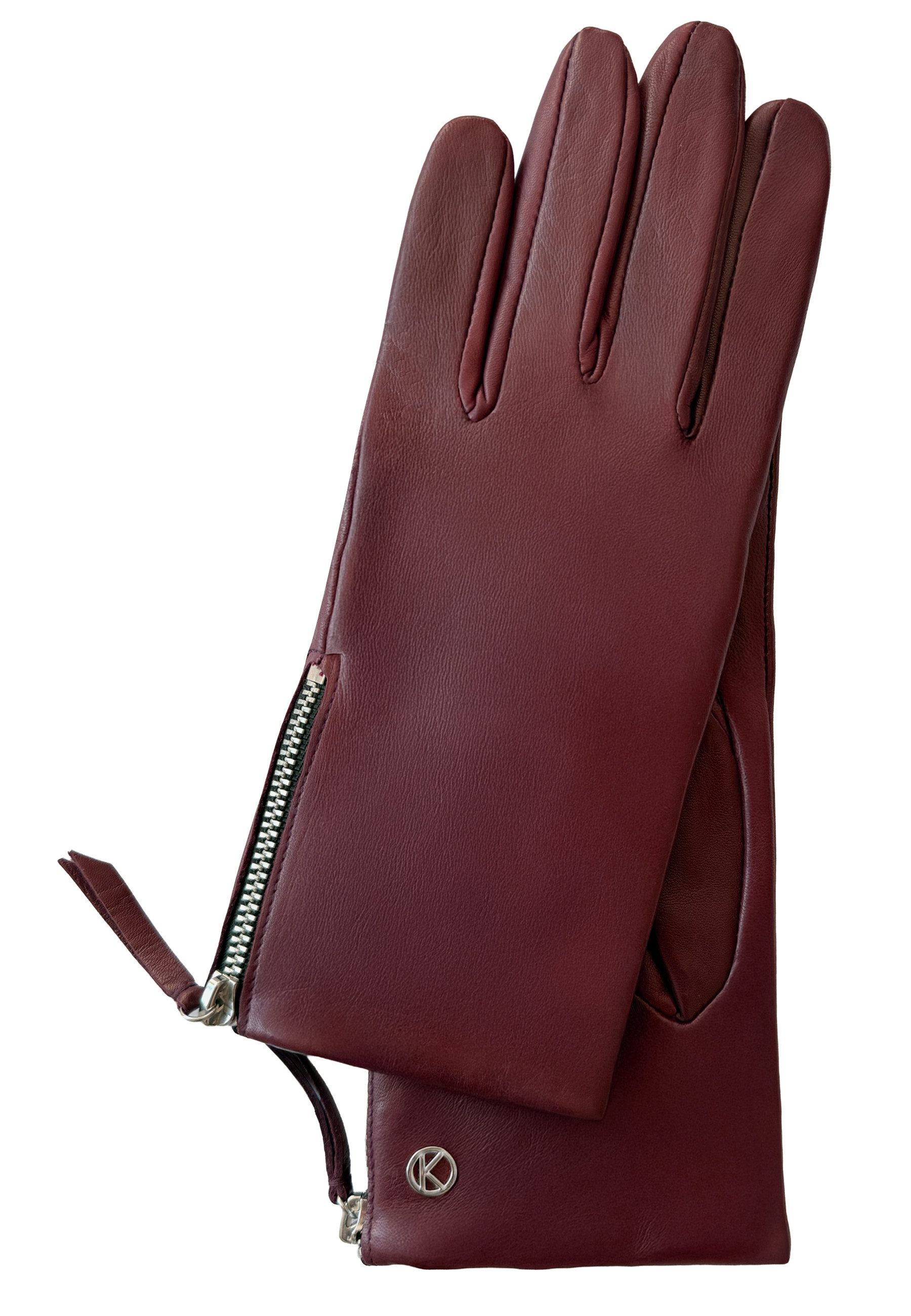 KESSLER Lederhandschuhe DEMI (Paar, 1-St., Handschuhe) Feines Lammleder, 100% Kaschmirfutter, Touchscreen kompatibel