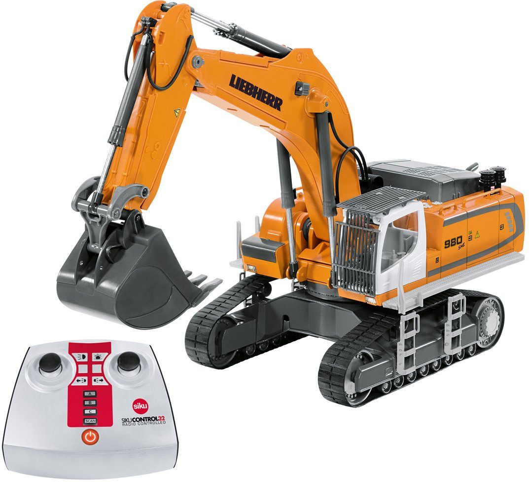 Image of SIKU 6740 Liebherr R980 SME Raupenbagger Fernsteuermodul Radio Controlled
