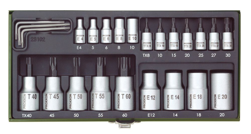 PROXXON INDUSTRIAL Bit- und Steckschlüsselset