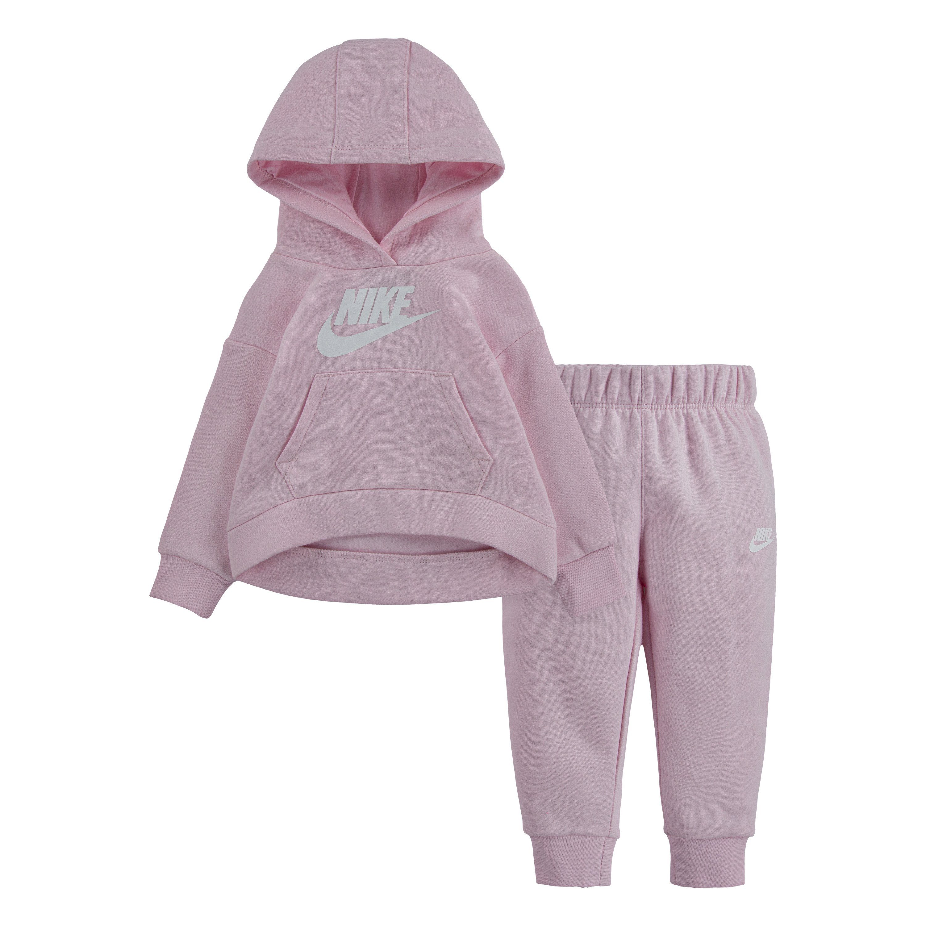 neuestes Design Nike Sportswear Jogginganzug CLUB FLEECE SET rosa