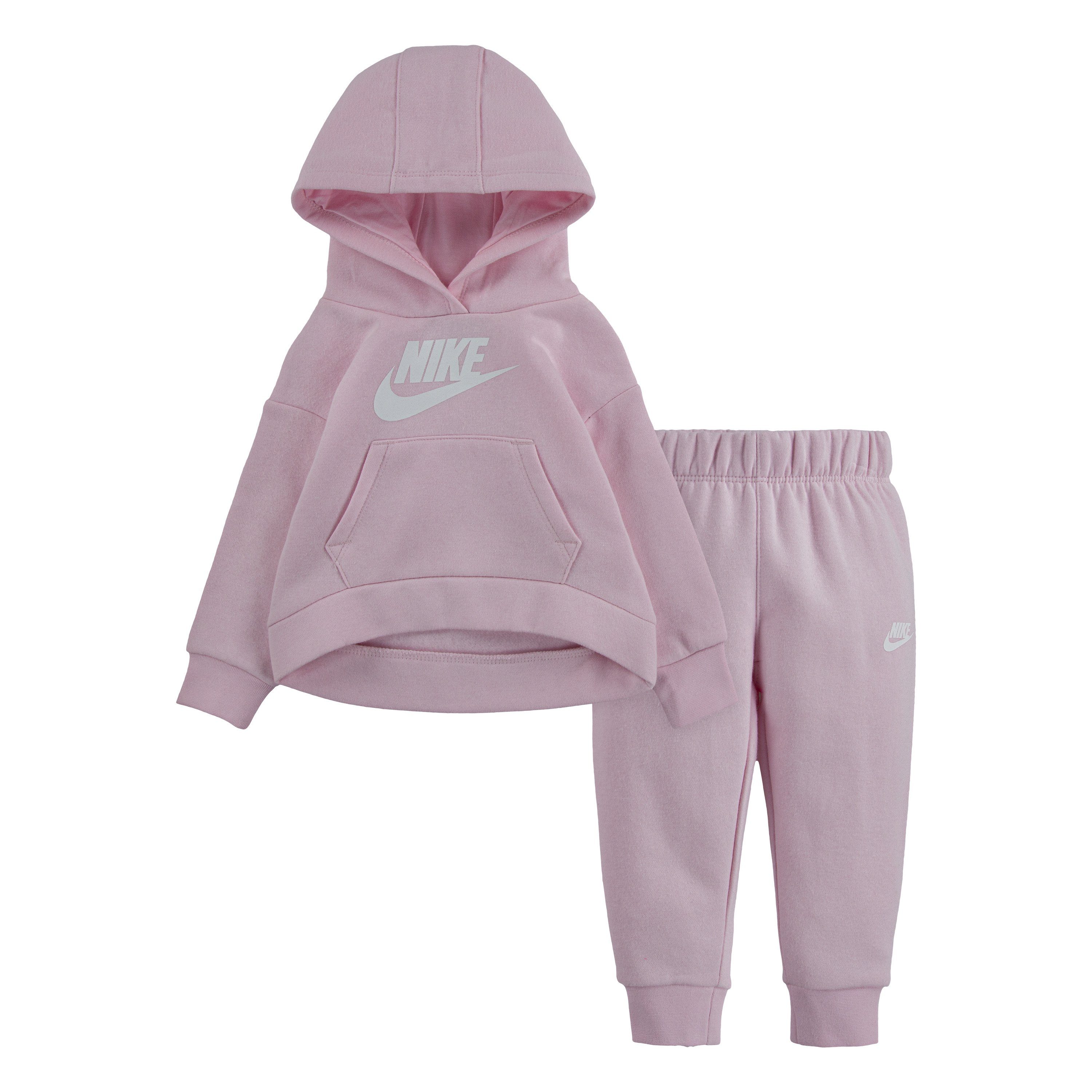 FLEECE Nike CLUB SET Sportswear Jogginganzug rosa