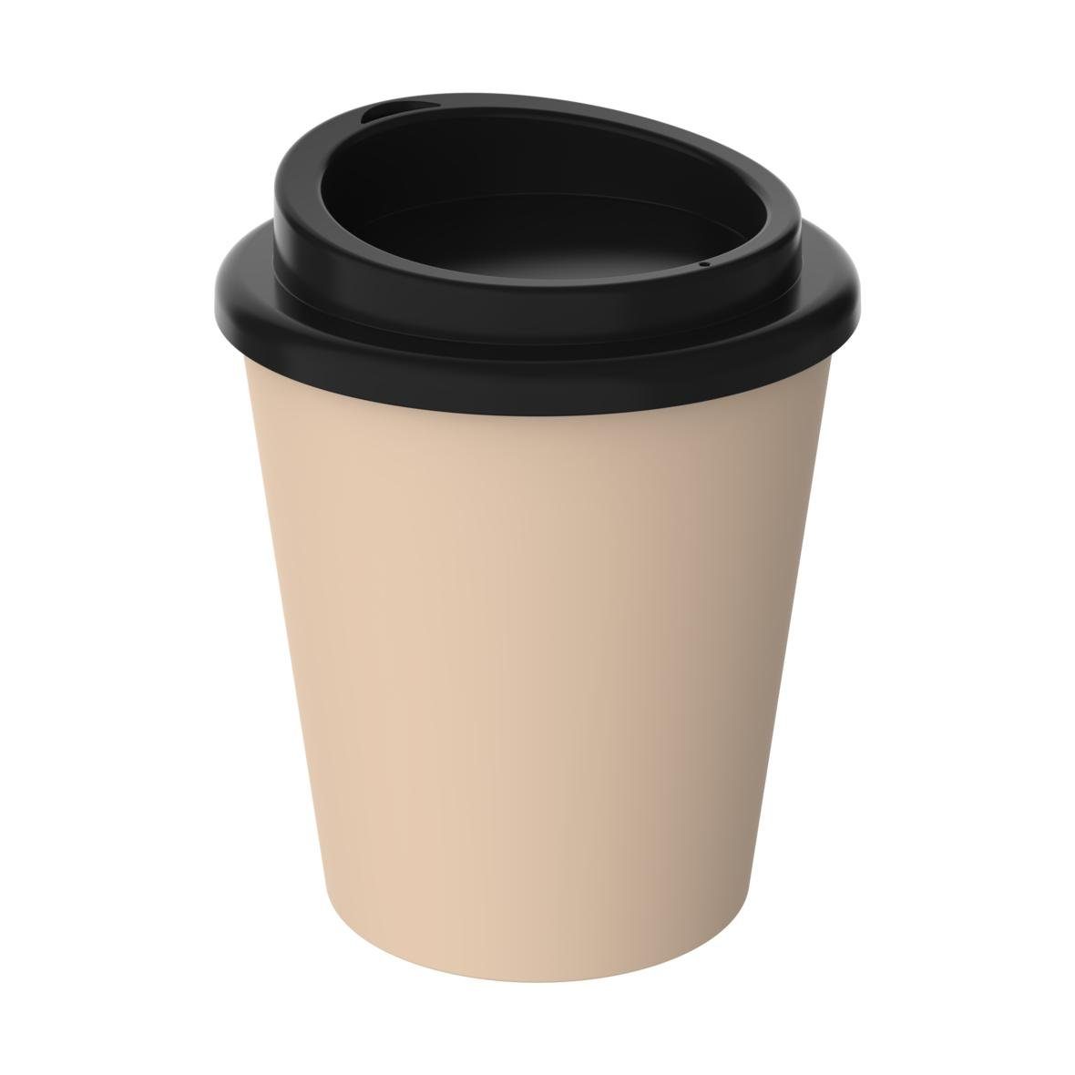 elasto Coffee-to-go-Becher 250 ml Kaffeebecher To Go doppelt isolierter Becher, Made in Germany, BPA-frei, Teebecher, Coffee Mug, recycled Becher