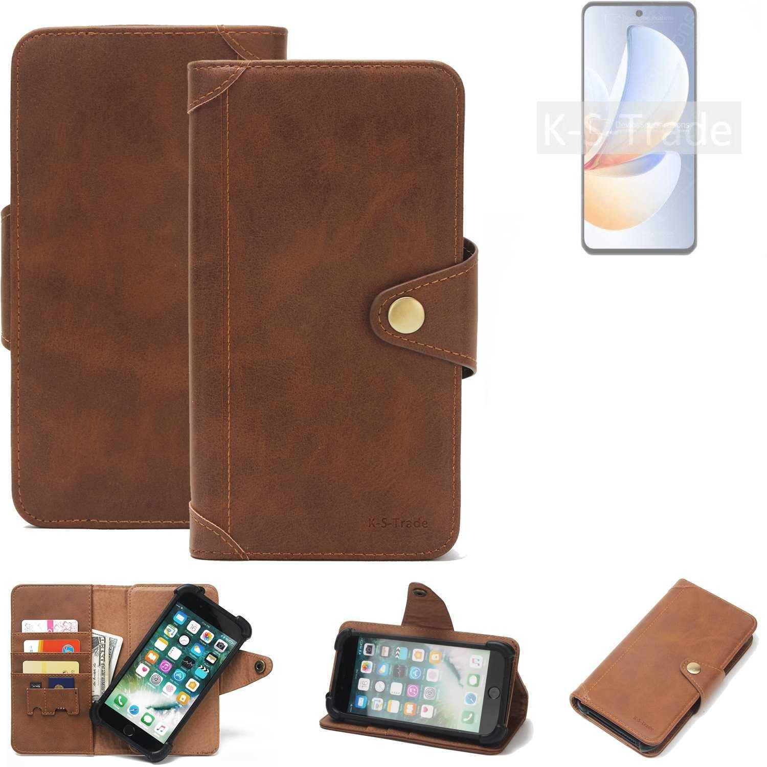 K-S-Trade Handyhülle für Realme C71, Handyhülle Schutz Hülle Walletcase Bookstyle Tasche Case