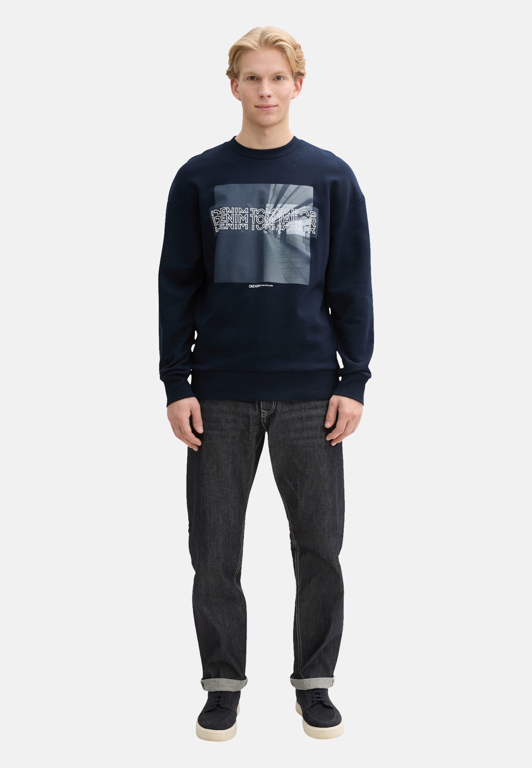 TOM TAILOR Sweatshirt Sweatshirt Pullover (1-tlg) günstig online kaufen