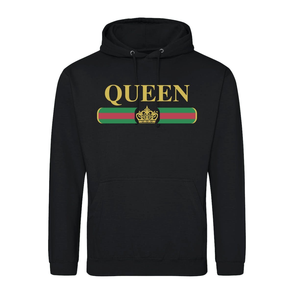 Kapuzenpullover King & Queen Hoodie Pullover für Paare