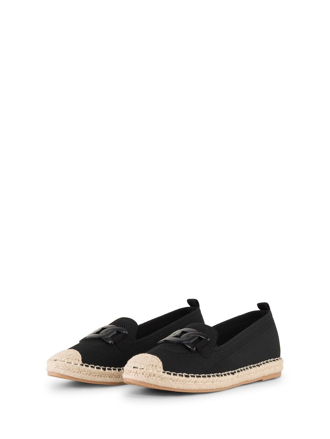 TOM TAILOR Shoes Licence Slipper Flache Espadrilles mit Kontrastnähten