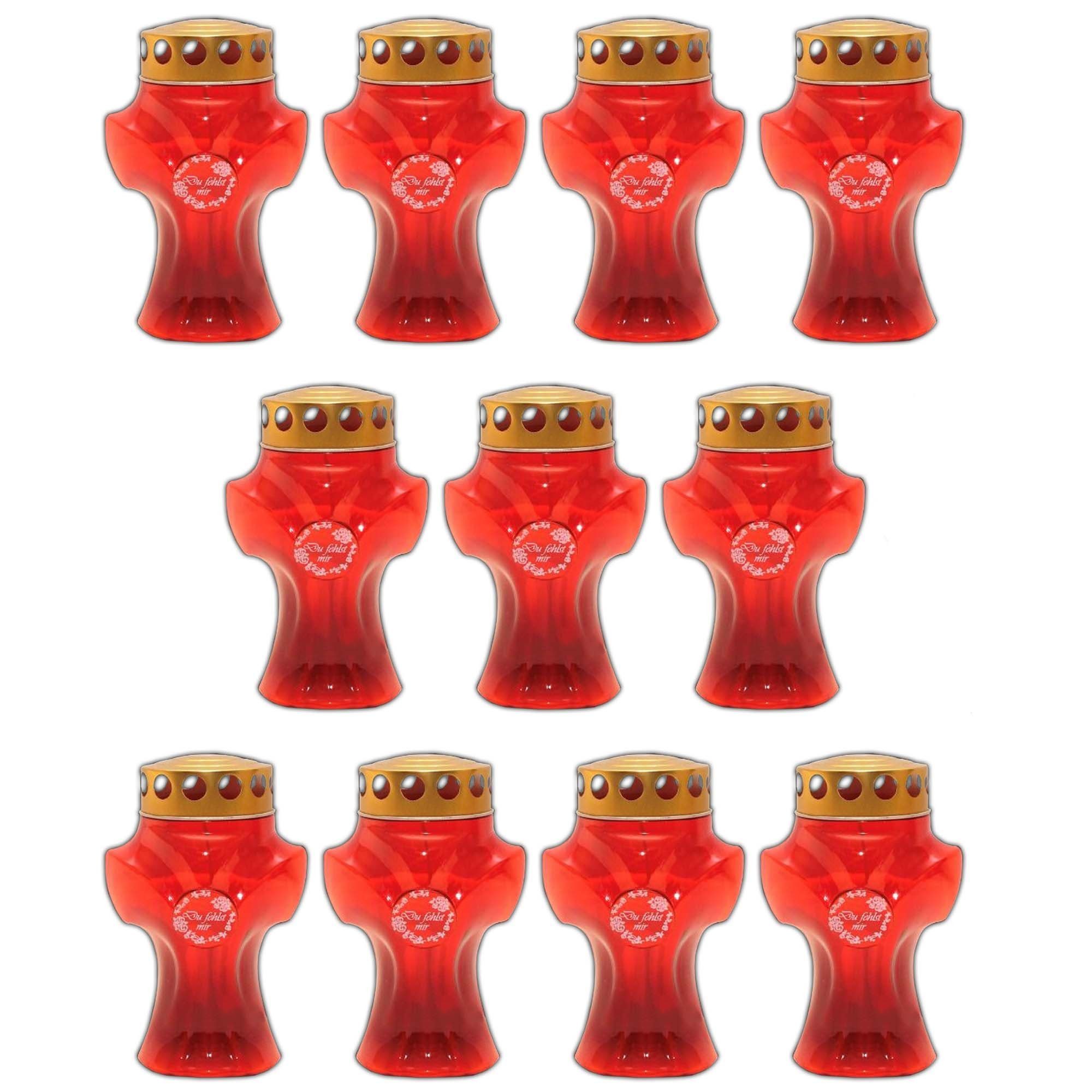 HAC24 Grabkerze Grablicht Kreuzkerze Friedhofskerzen Gedenkkerze Grabdekora günstig online kaufen