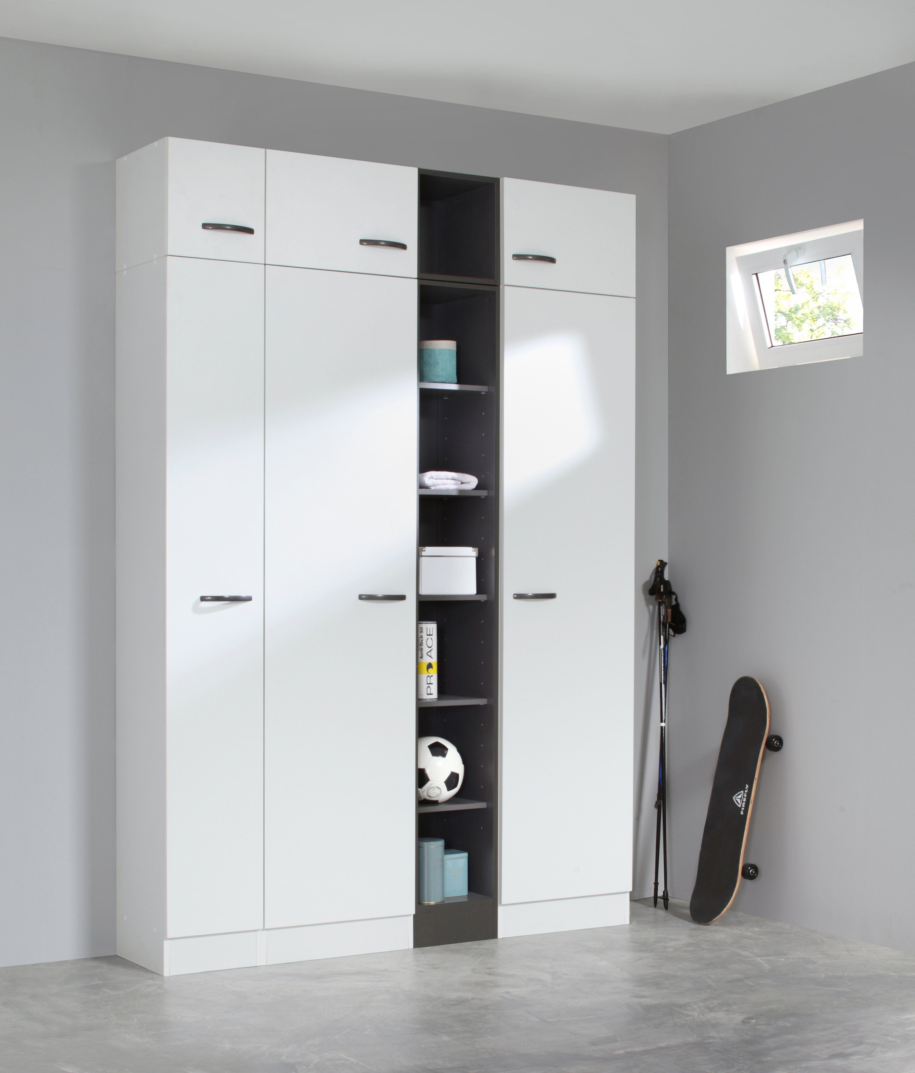 HELD MÖBEL Mehrzweckschrank-Set »Norderney«, (4-tlg), Breite 160 cm