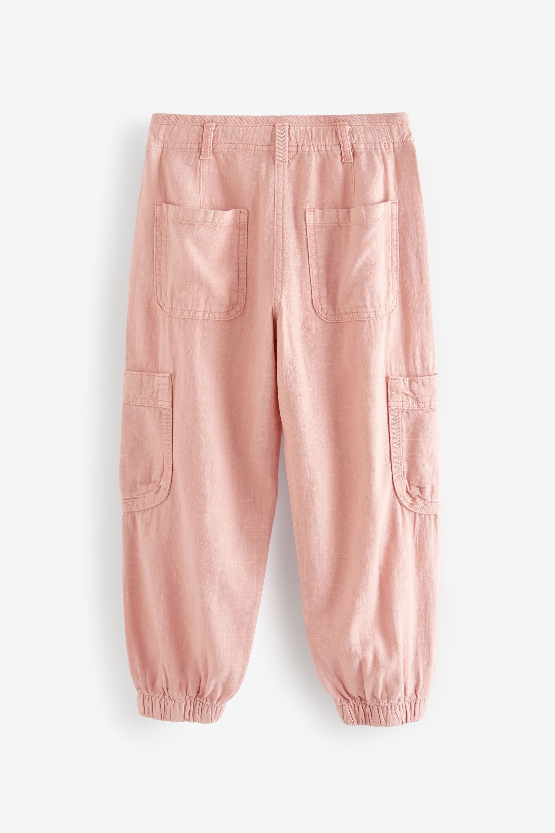 Next Cargohose Cargohose aus Leinen (1-tlg)