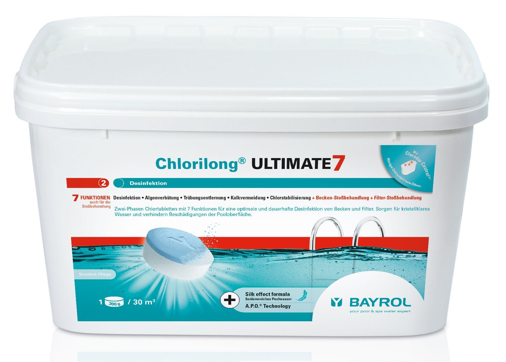 Bayrol Poolpflege Chlorilong® ULTIMATE7 Tabs à günstig online kaufen