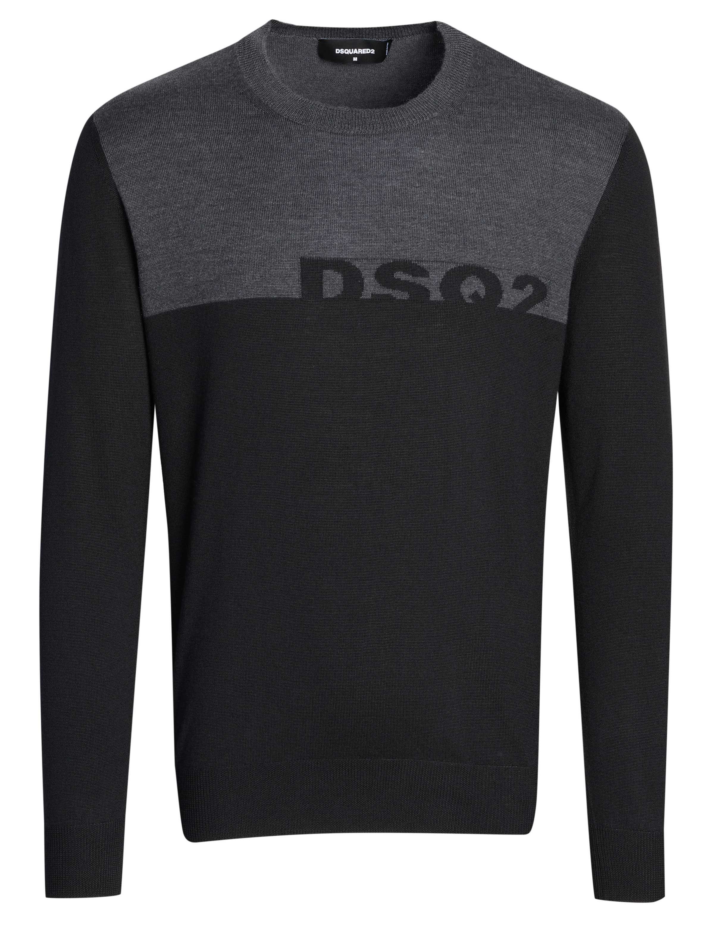 Dsquared2 Вязаные свитера Dsquared2 Пуловеры schwarz-grau