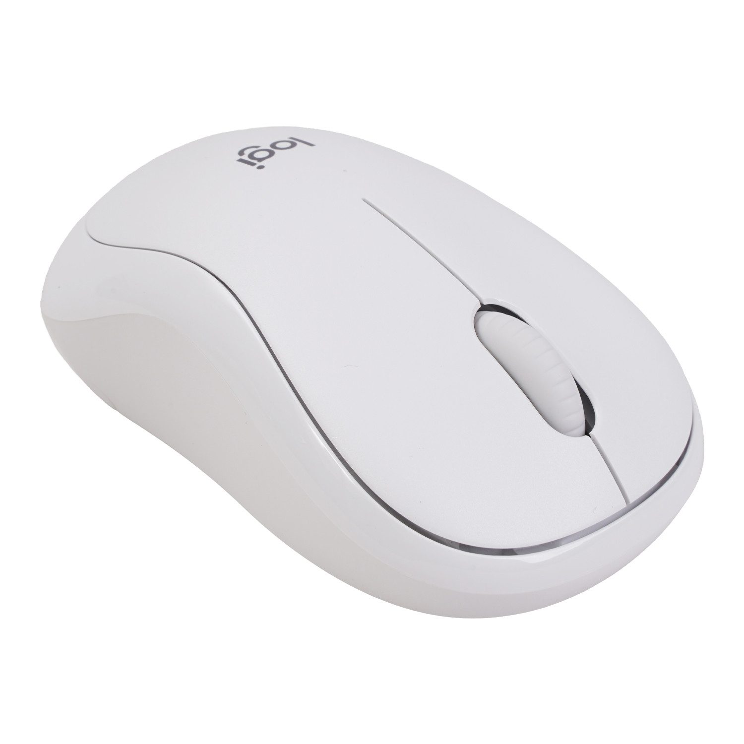 Logitech PC USB Maus M220 Silent Weiß 3 Tasten SilentTouch Mäuse (Wireless Mouse Kabellos Funk Leise Tasten USB Nano Receiver)
