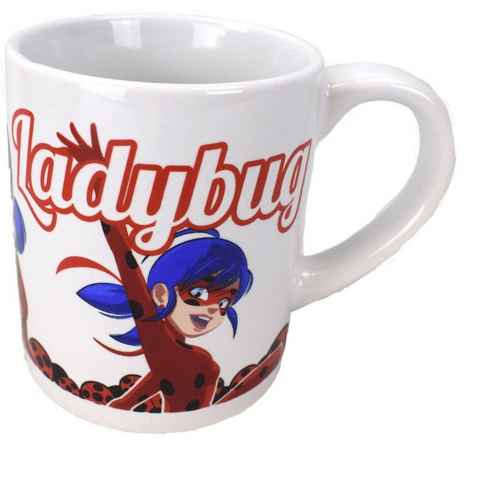 Stor Tasse Miraculous Ladybug Kindertasse 237ml im Geschenkkarton 85 x 70 mm, Keramik, Authentisches Design