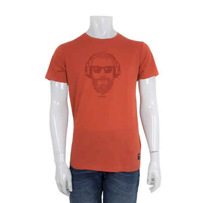 Icepeak T-Shirt »Icepeak Herren T-Shirt kurzarm Akera Druck Orange«