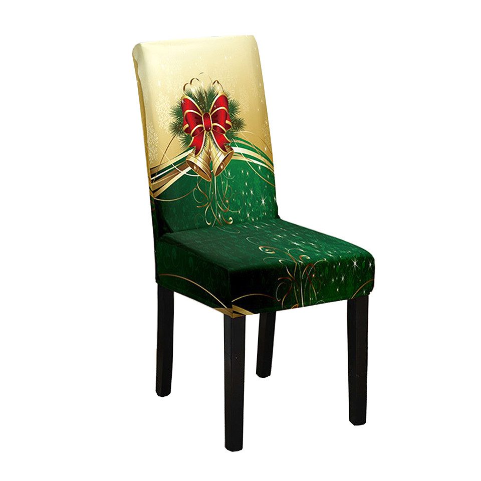 Coonoor Stuhlhusse Elastischer Stuhlhusse, Weihnachts-Stuhlhusse