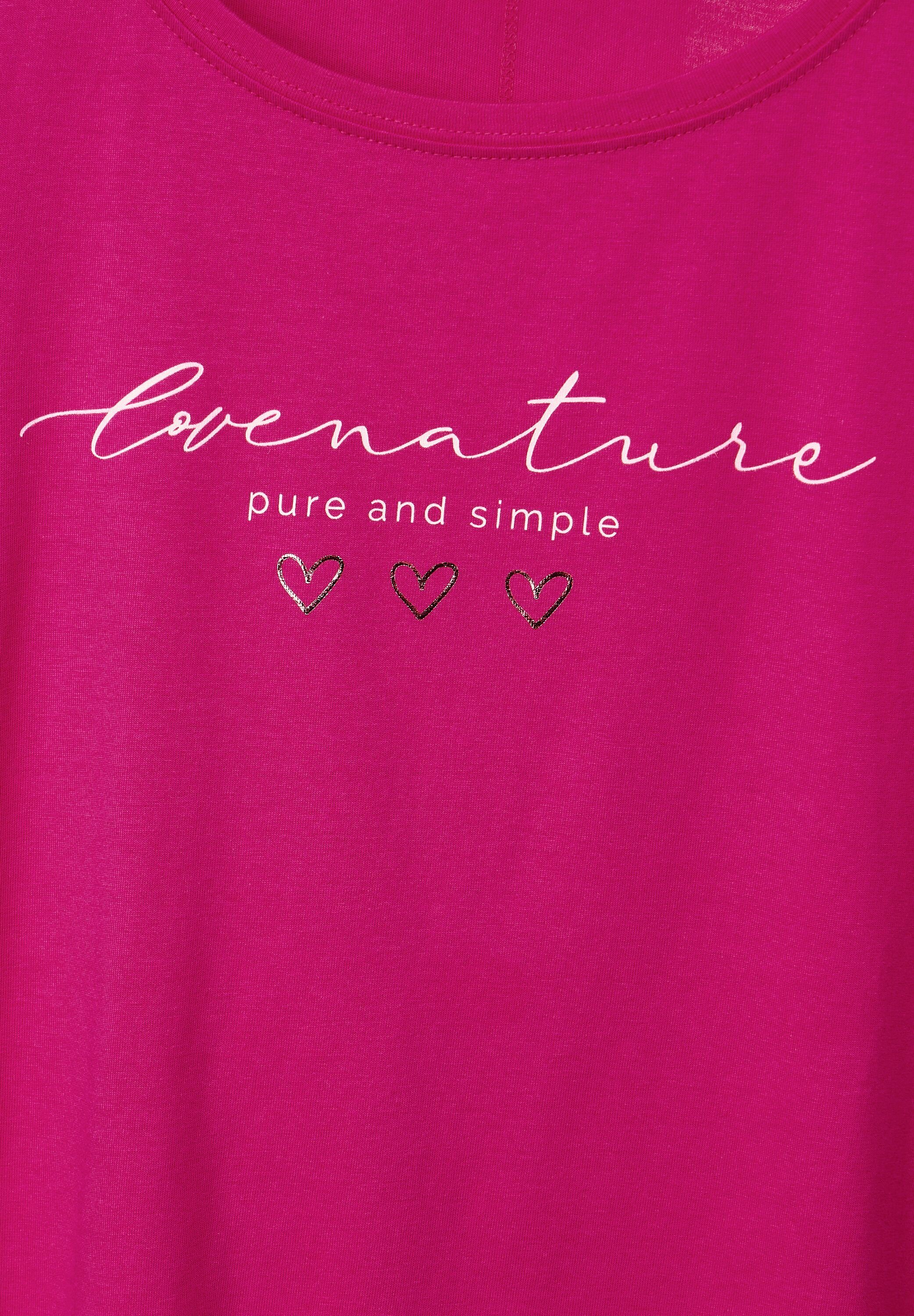 nu Unifarbe STREET T-Shirt pink ONE in