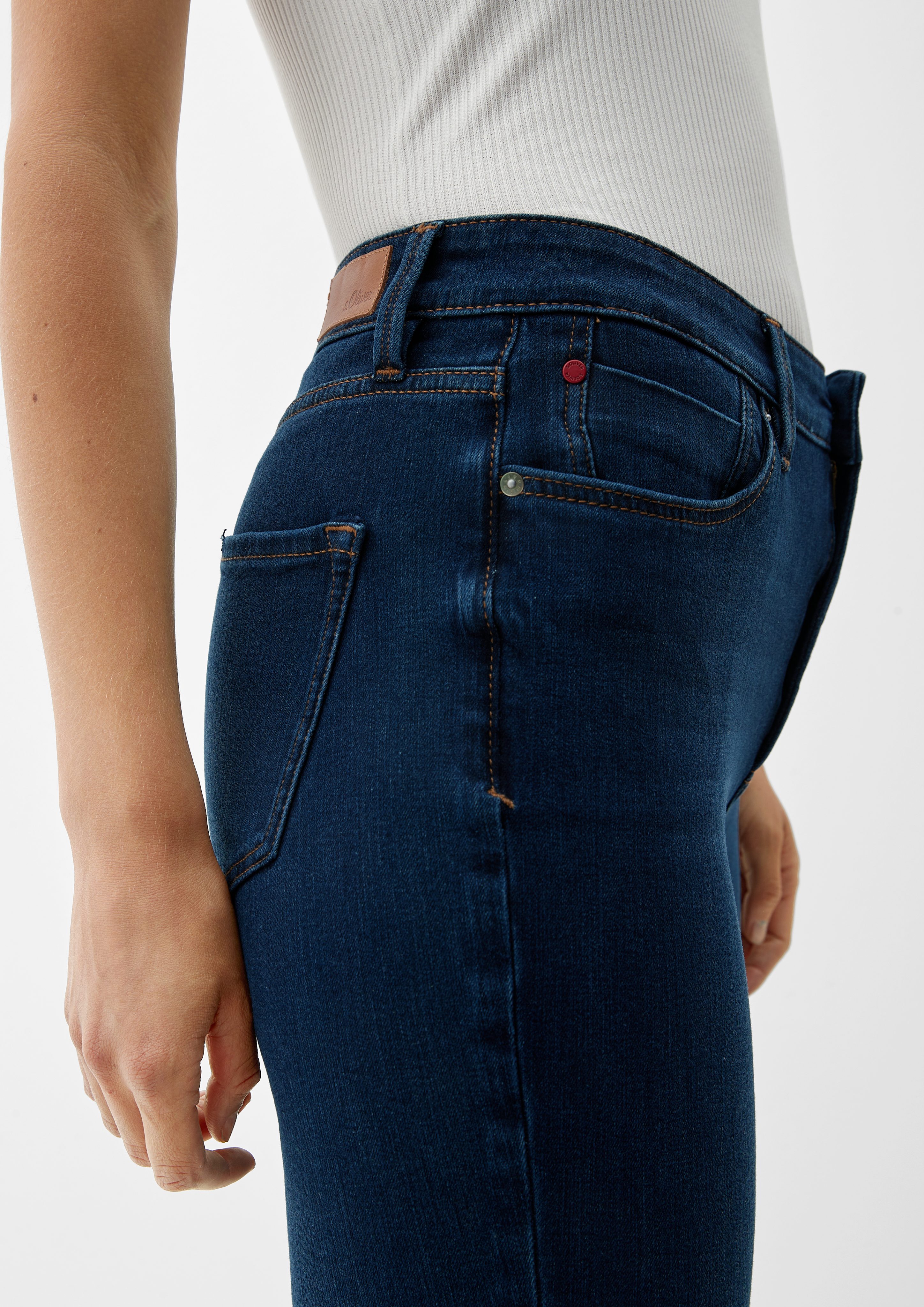 Fit / Skinny Ankle-Jeans s.Oliver 5-Pocket-Jeans Leg Izabell Skinny / / Mid Rise