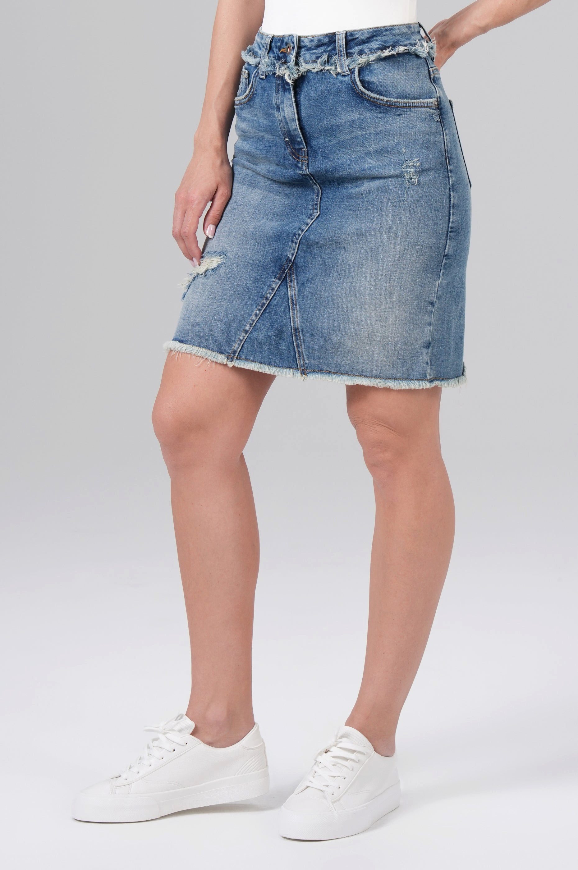 Miracle of Denim Jeansrock Sina Skirt günstig online kaufen