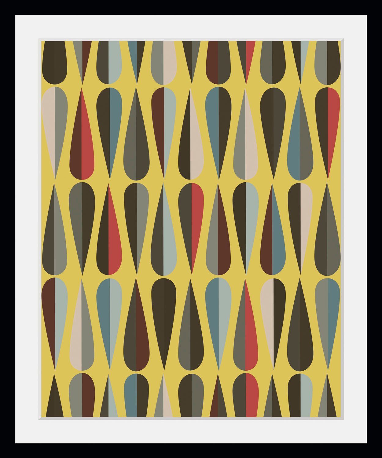 queence Bild Rudy, Abstrakt, Figuren, Kunst (1 St), HD Premium Poster-Druck inkl. Holzrahmen. € 60,67