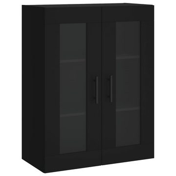 vidaXL Highboard Regal Highboard Schrank Hochschrank Schwarz 69,5x34x180 cm Spanplatte