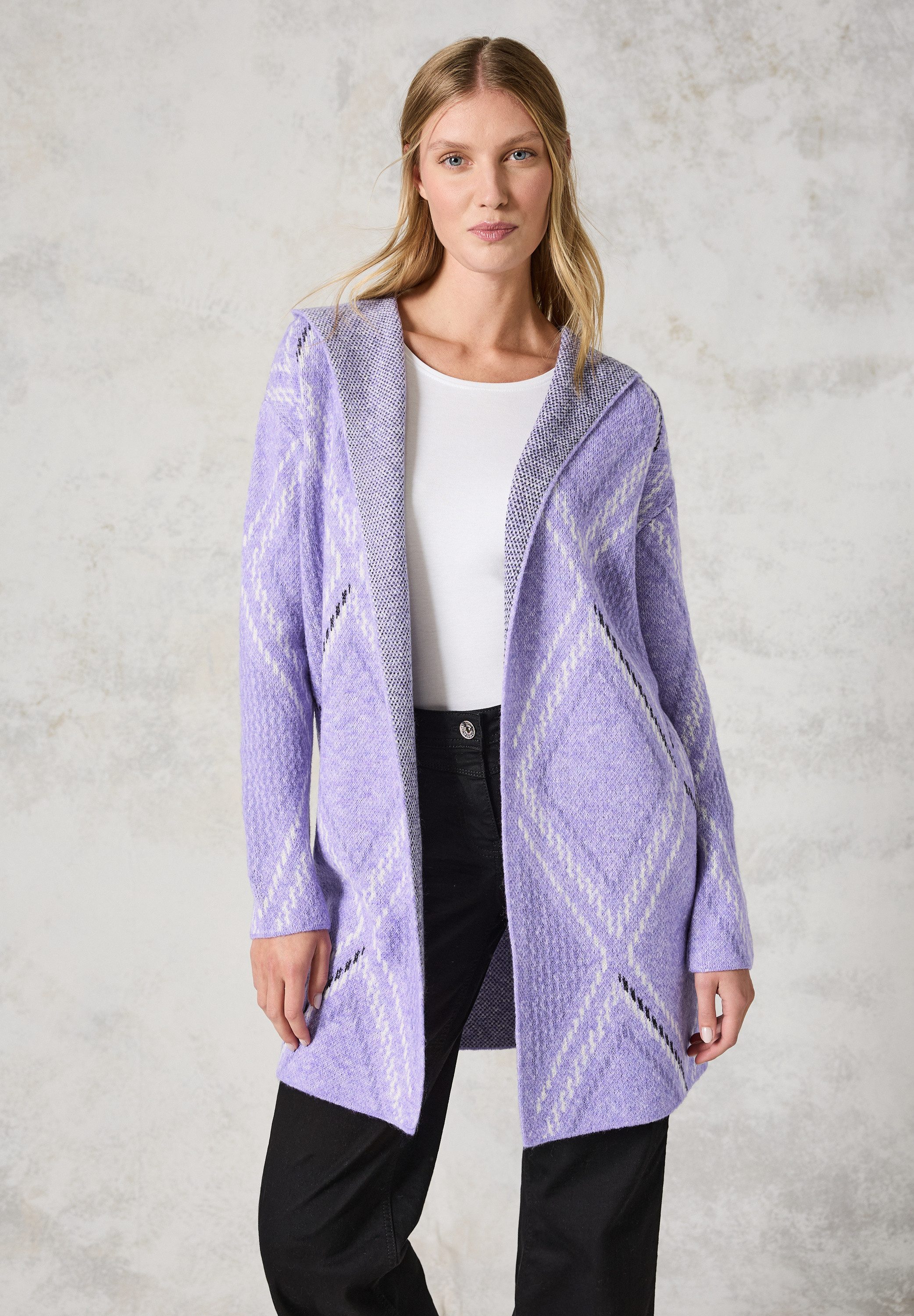 CECIL Cardigan mit grafischem Muster