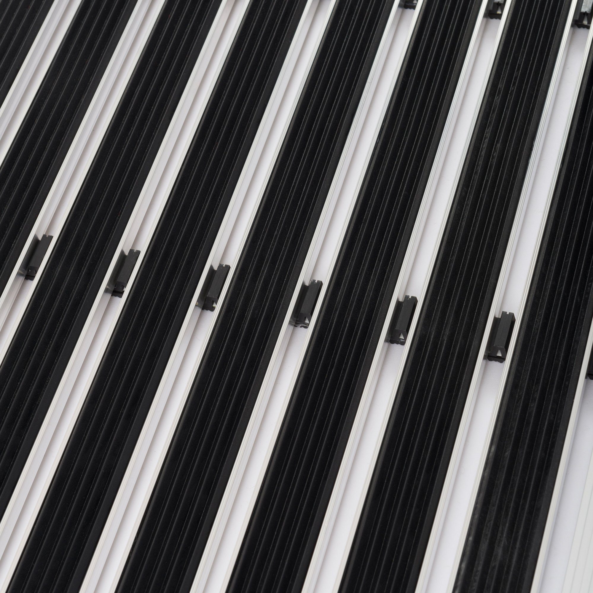 Pergamon Fußmatte Fußmatte Sauberlauf Aluminium Kleeny, Rechteckig, Höhe: 15 mm – Bild 3 von 4