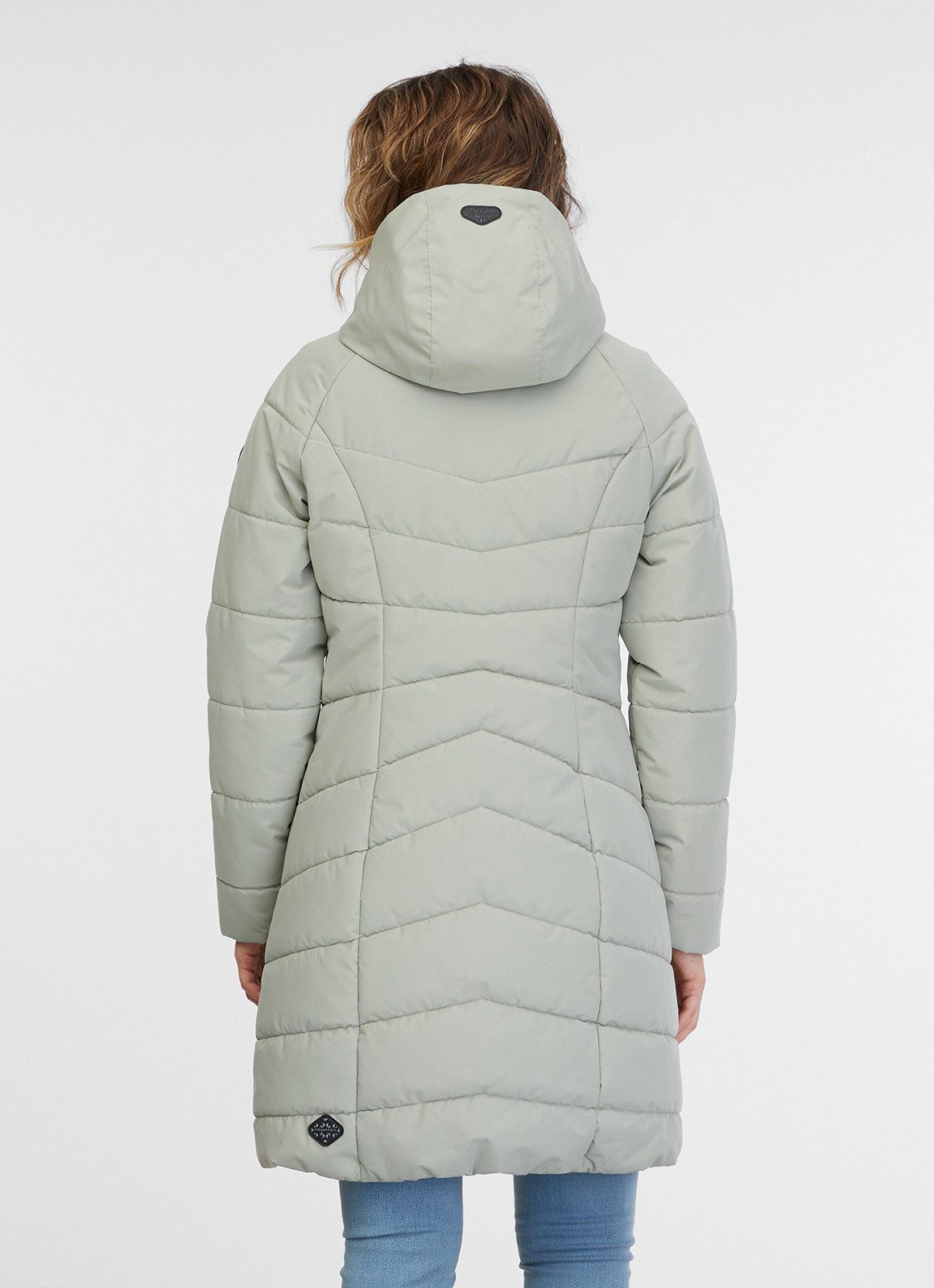 Ragwear Steppjacke DIZZIE COAT wasserabweisender Steppmantel günstig online kaufen