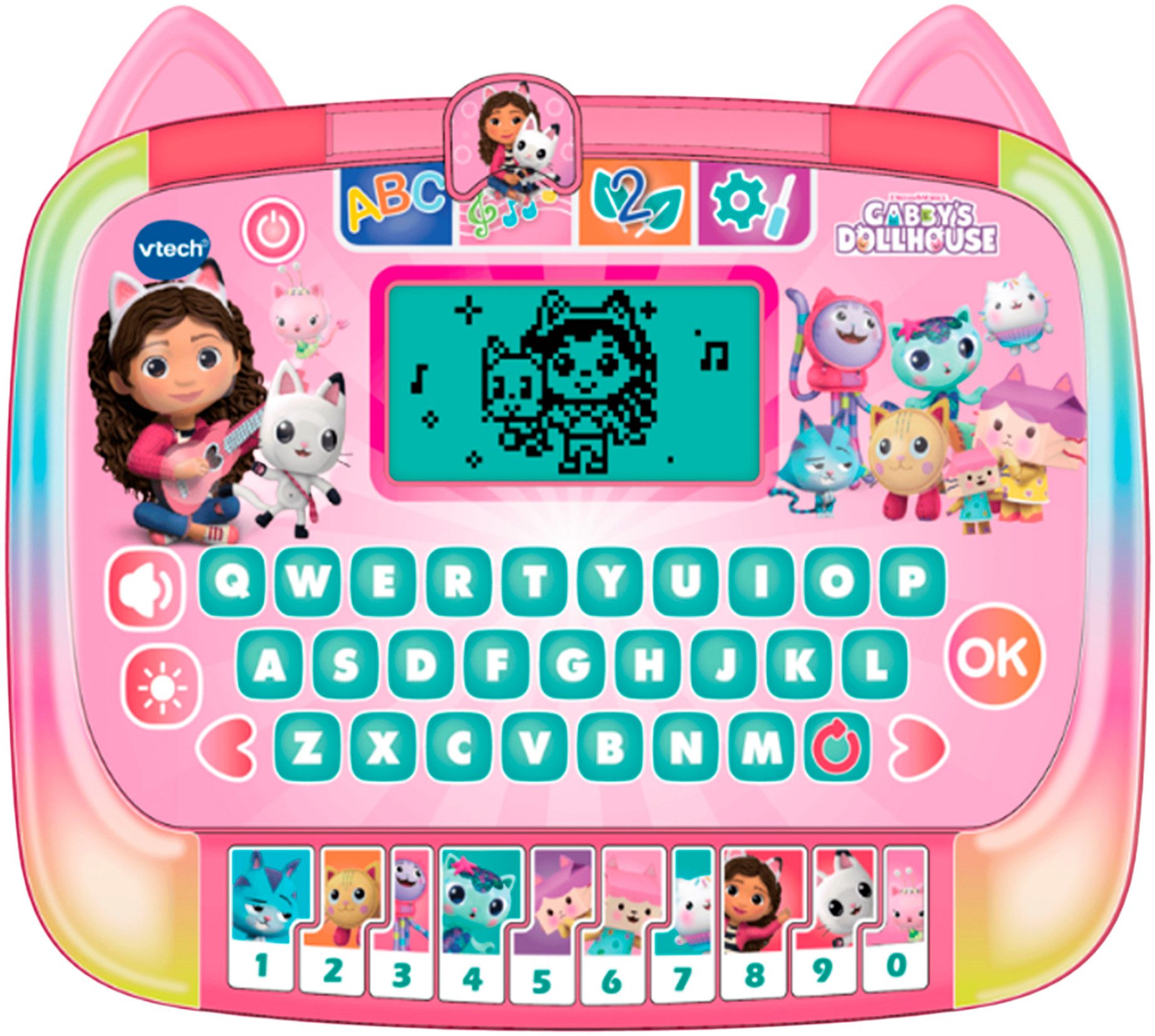 Vtech® Elektronisches Tagebuch Gabby´s Dollhouse - Katztastisches Tablet, mit der Originalstimme von Gabby