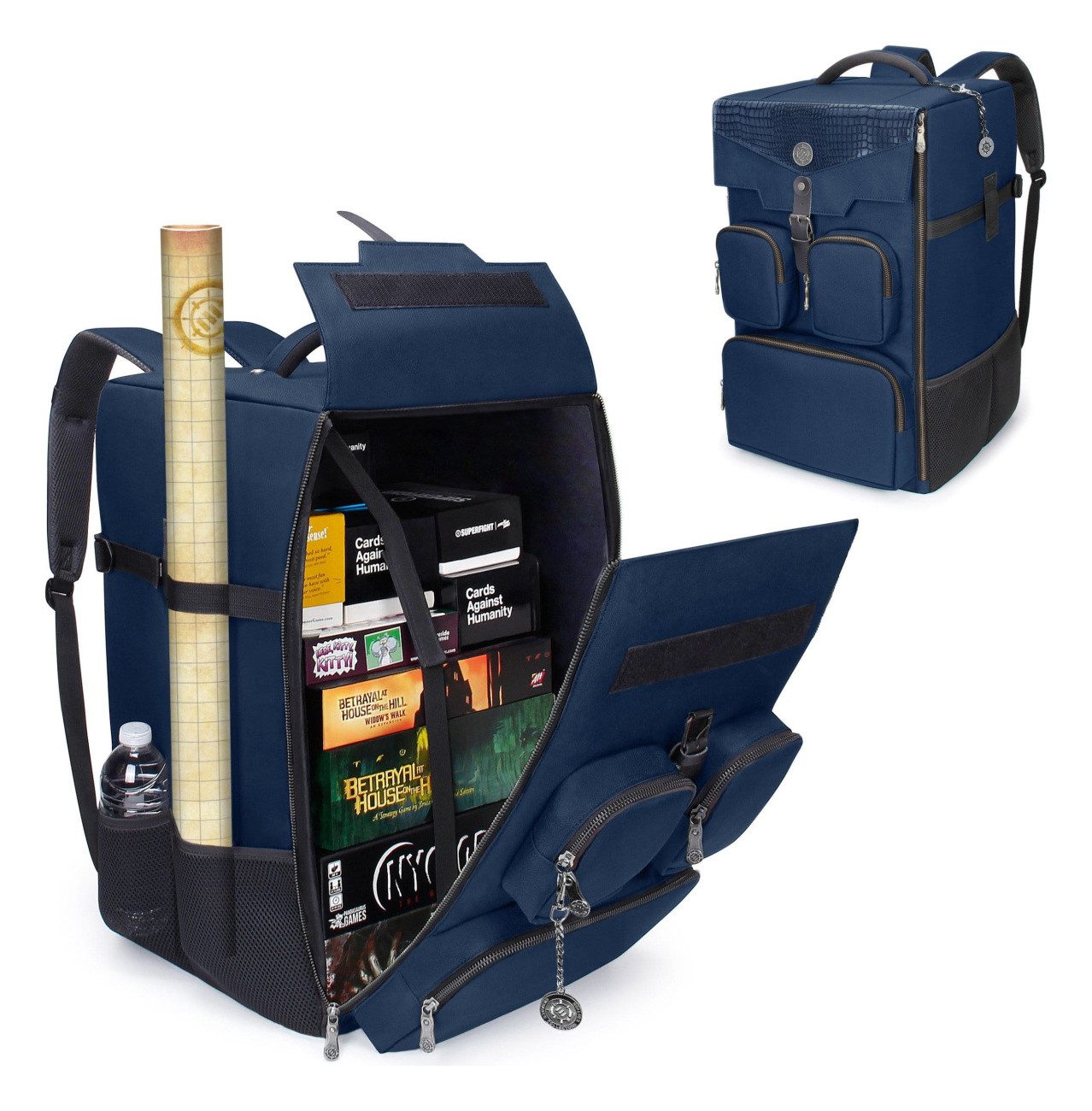 ENHANCE Rucksack Enhance Brettspiel Rucksack Collector's Edition Blau