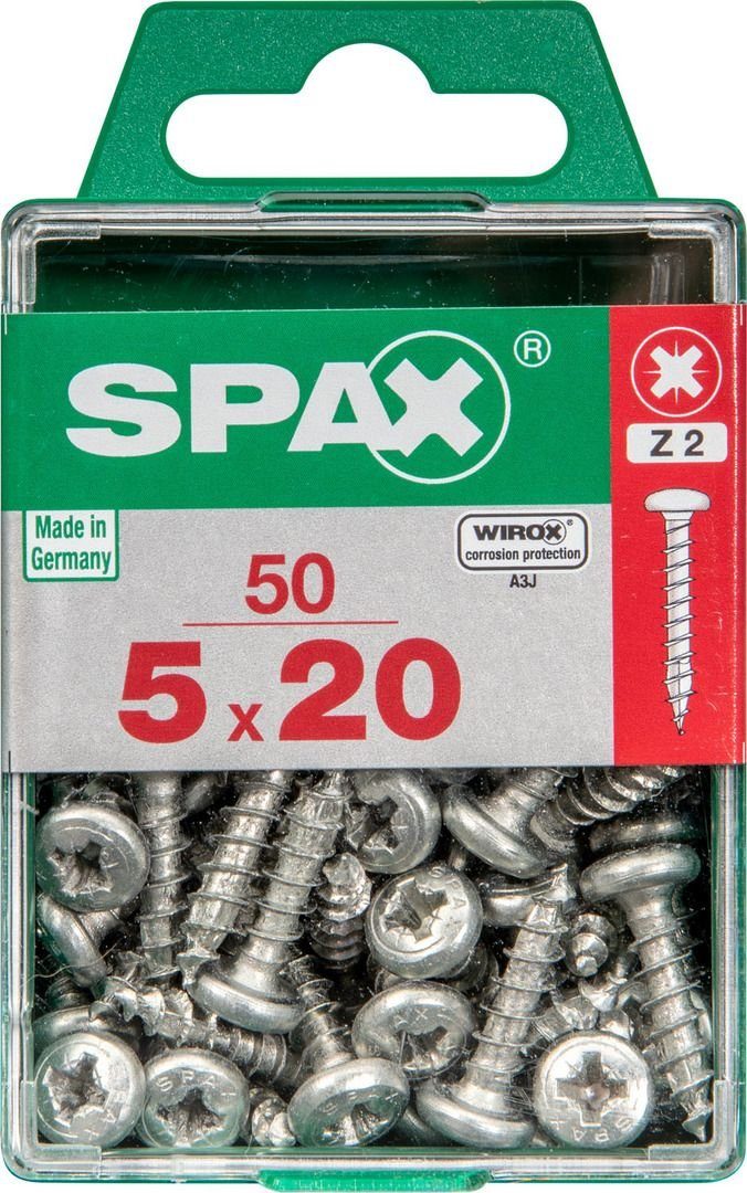 SPAX Holzbauschraube Spax Universalschrauben 5.0 x 20 mm TX 20 - 50