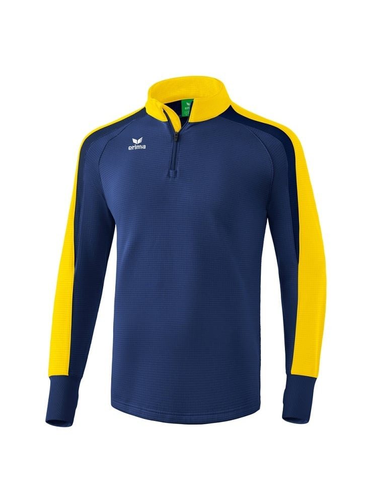 Erima Langarmshirt Half-Zip Liga 2.0 dunkelblau/gelb Herren günstig online kaufen