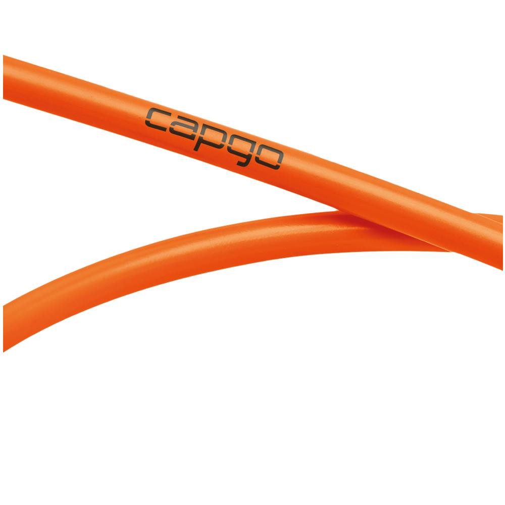 Capgo Bremszug capgo BL Bremsaußenhülle 5 mm 3 m Neon Orange - PTFE-gefettet für opti