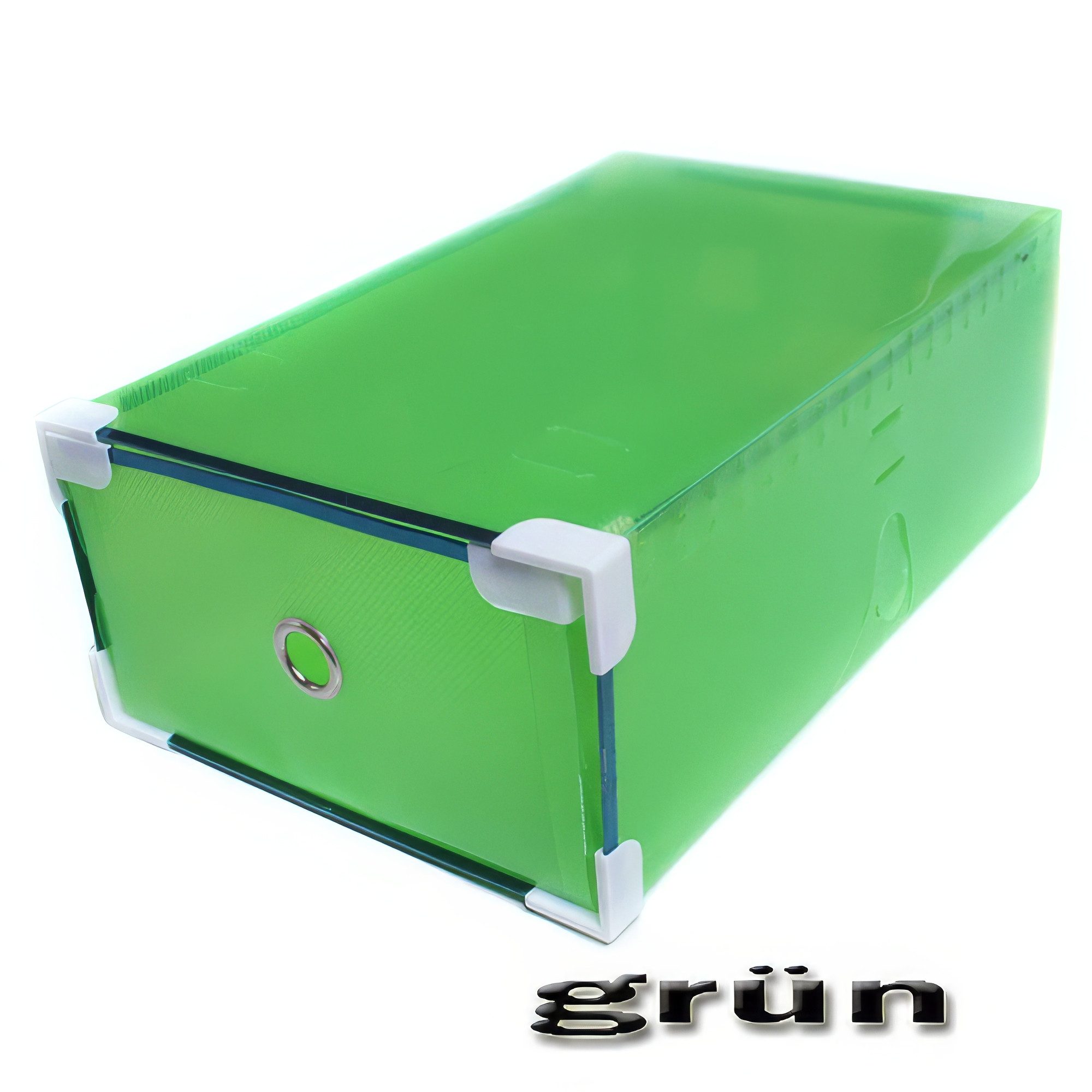 Yudu Aufbewahrungsbox Sortierbox Faltbox Schuhbox Stapelbox Stapelbar & Robust