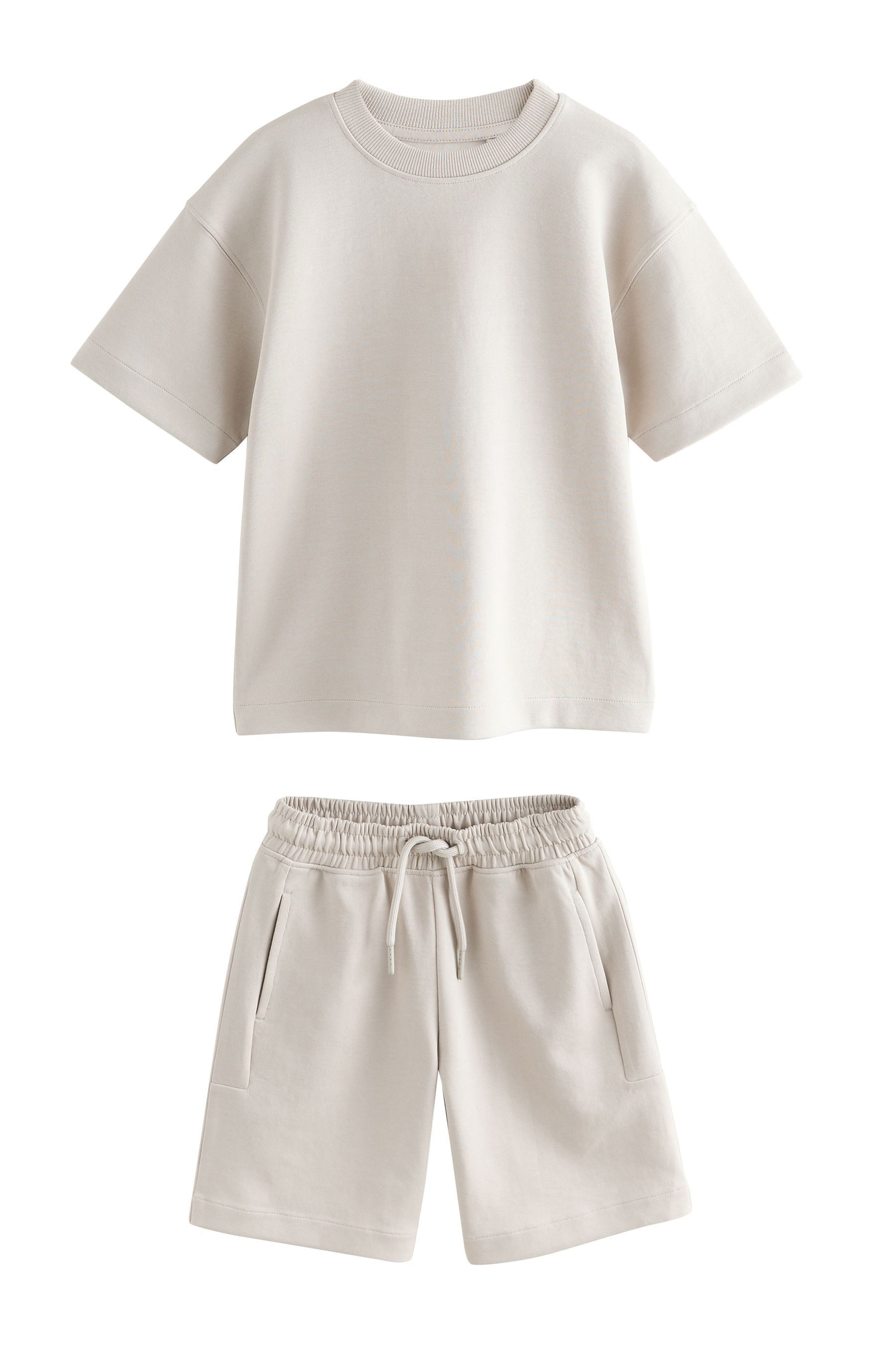 Next T-Shirt & Shorts Relaxed Fit T-Shirt und Shorts, Set (2-tlg)