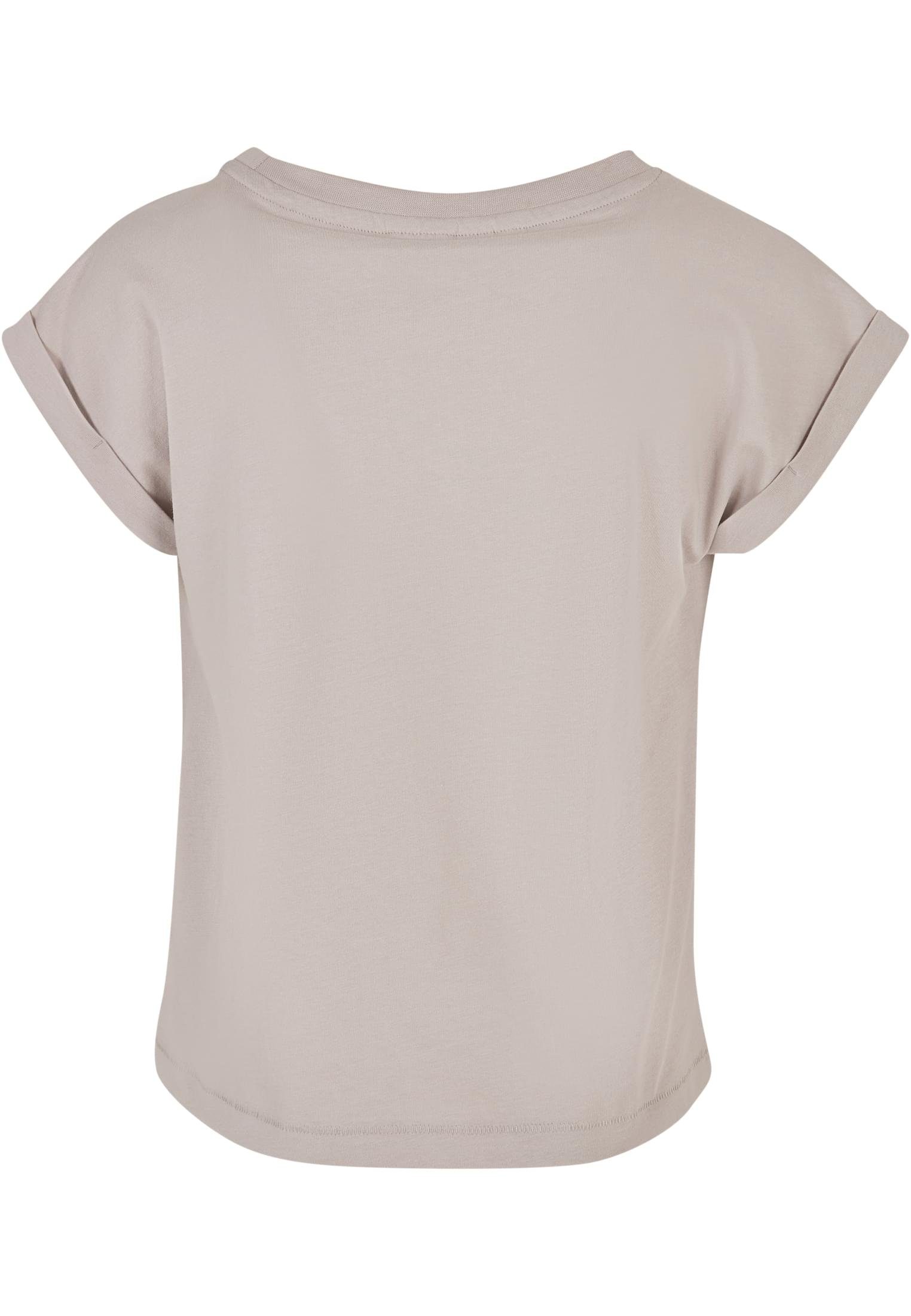 Girls T-Shirt Extended URBAN Shoulder Kinder (1-tlg) Tee warmgrey Organic CLASSICS