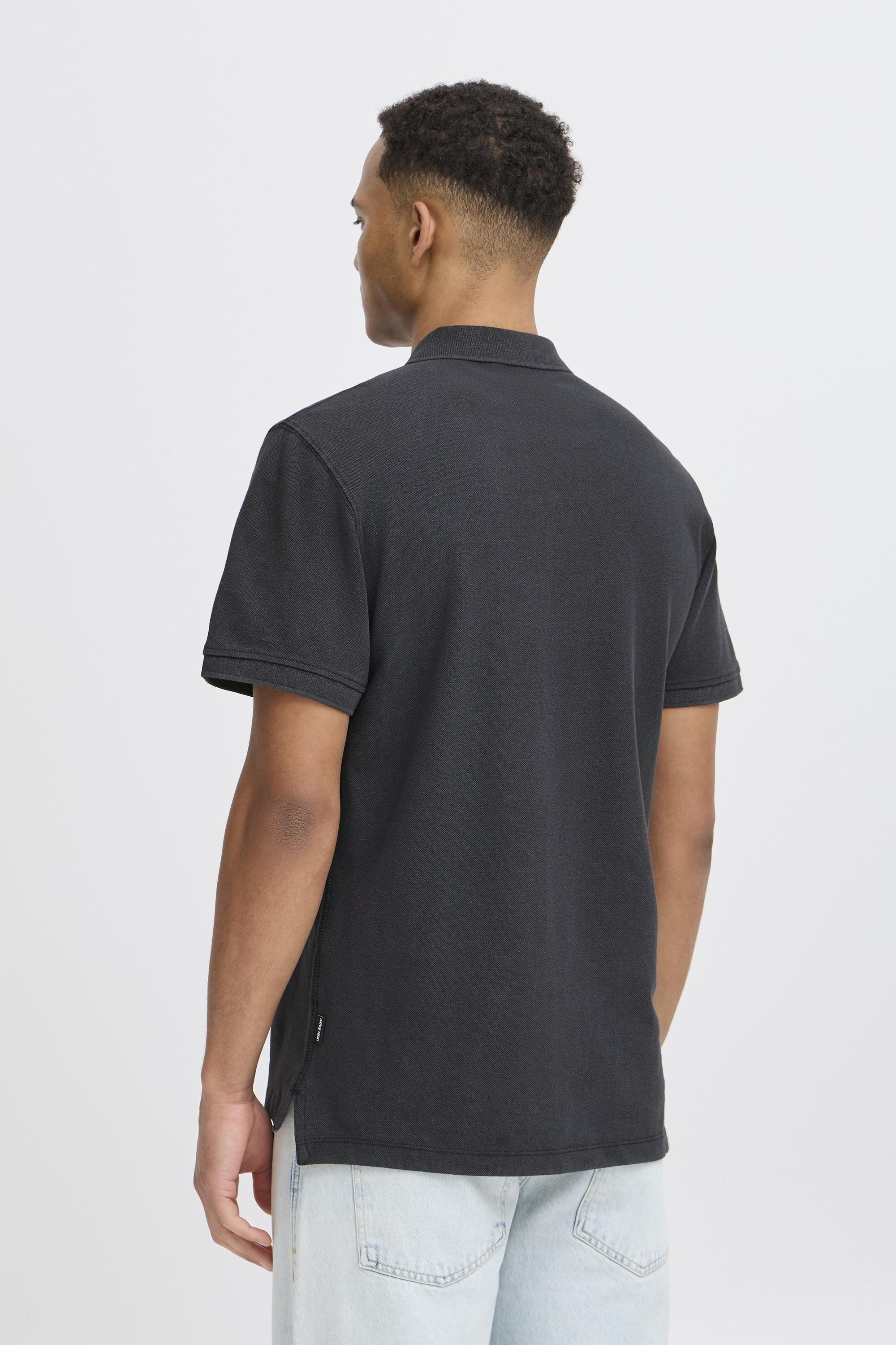 Blend Poloshirt BHEfran (1-tlg) Klassisches Poloshirt mit Stickerei