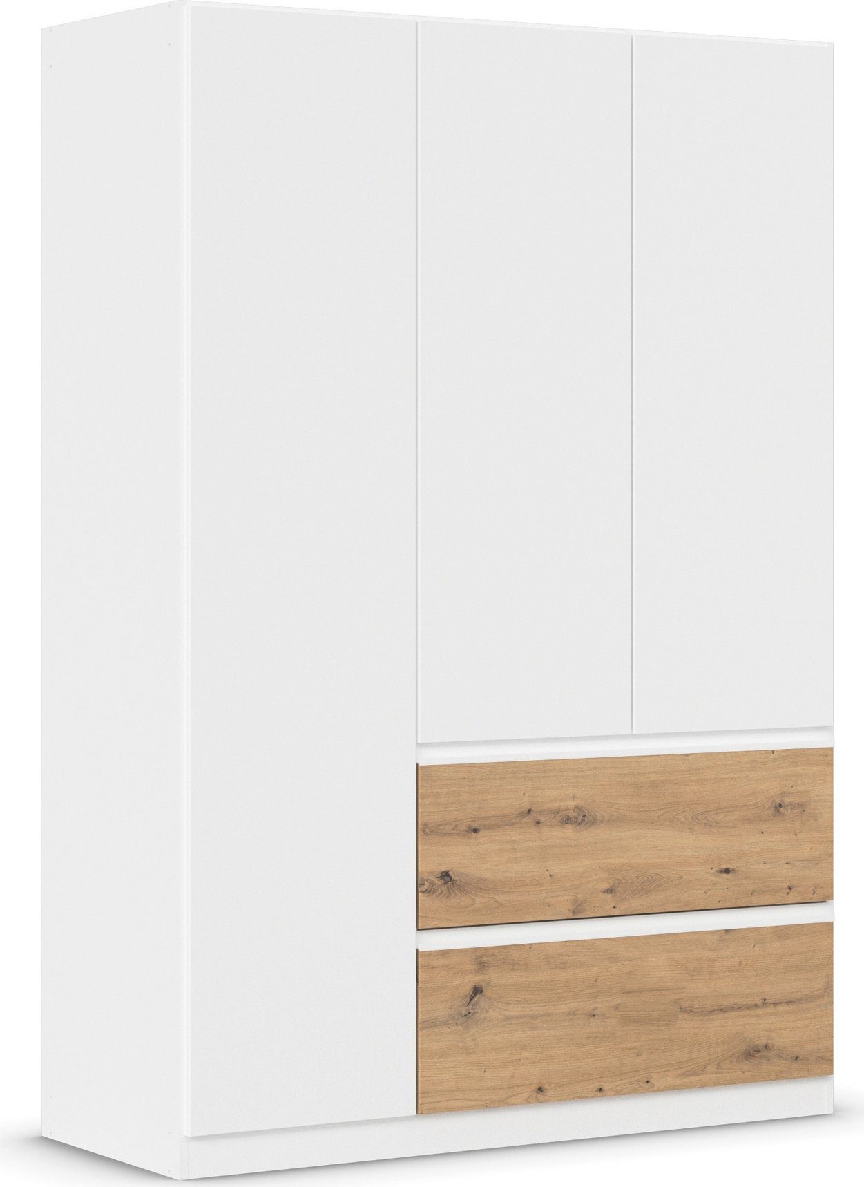 rauch Drehtürenschrank Kleiderschrank Schrank Garderobe COSTA in den Breiten 91/136/181 cm (in 3 Ausstattungen BASIC/CLASSIC/PREMIUM) viel Platz, grifflose Front und Push-to-Open Funktion MADE IN GERMANY