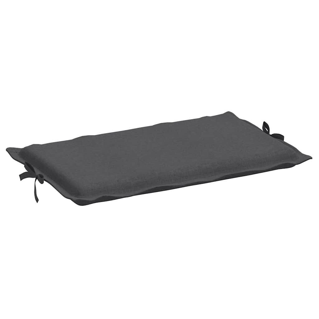 vidaXL Sitzauflage Sonnenliegen-Auflage Melange Anthrazit 186x58x4 cm Stoff, (1 St) – Bild 5 von 5