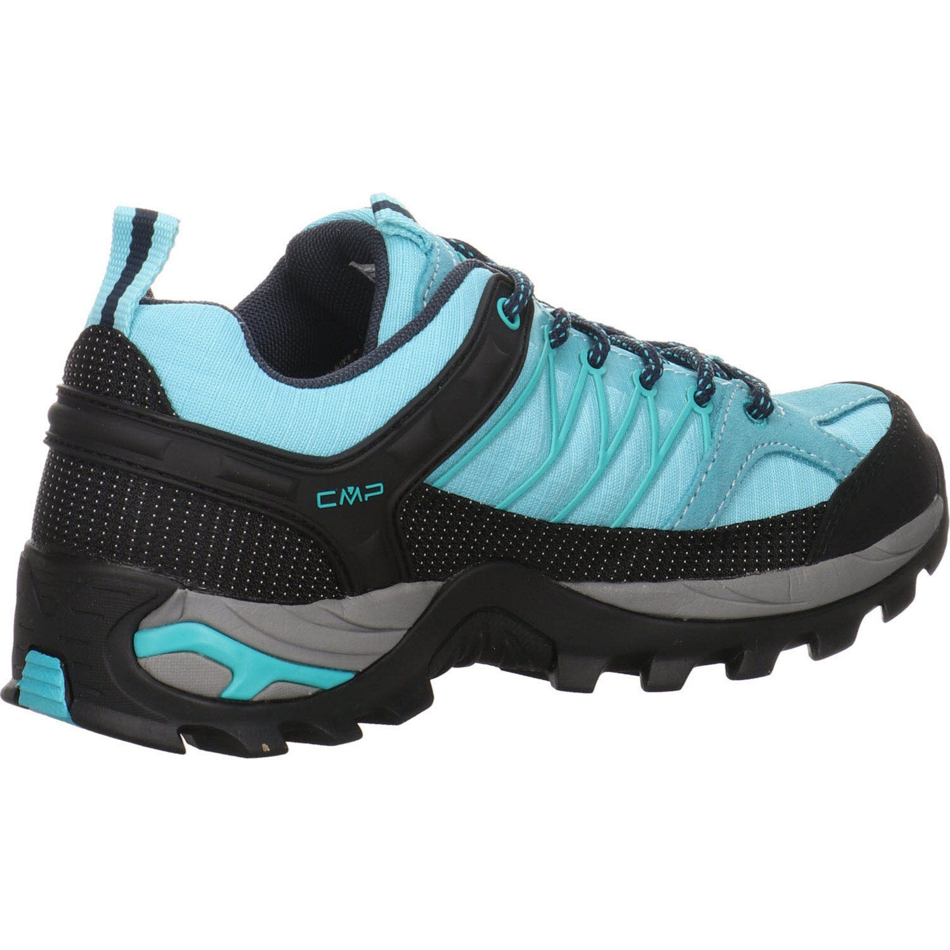 CMP Damen Schuhe Outdoorschuh Low Outdoor Synthetikkombination kombiniert Rigel Outdoorschuh blau mit