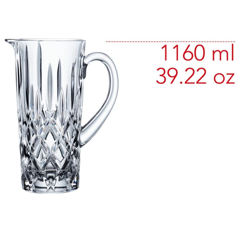 Nachtmann Wasserkrug Nachtmann Noblesse Krug 1 Liter, (Packung)