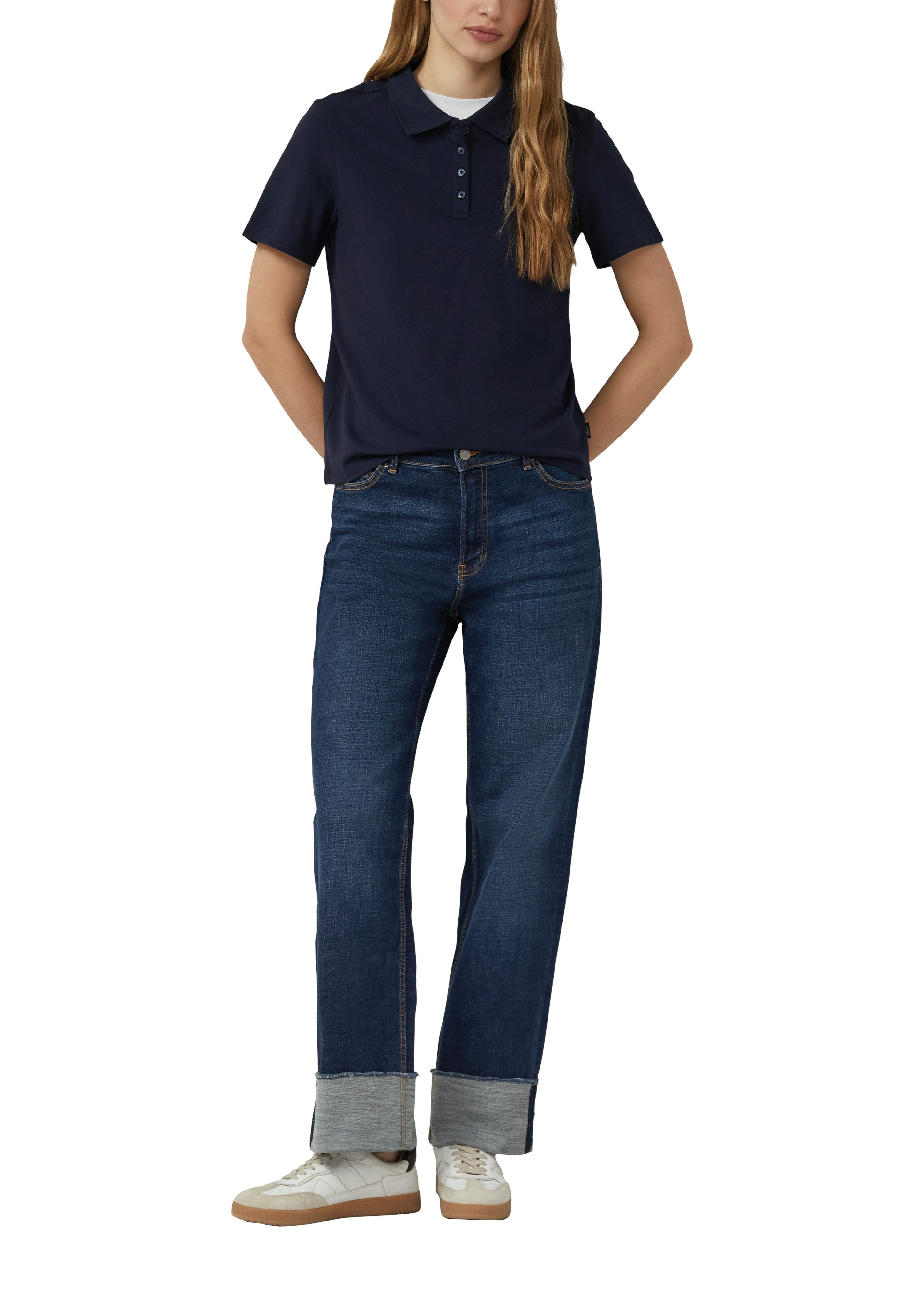 s.Oliver Poloshirt mit Piqué-Struktur günstig online kaufen