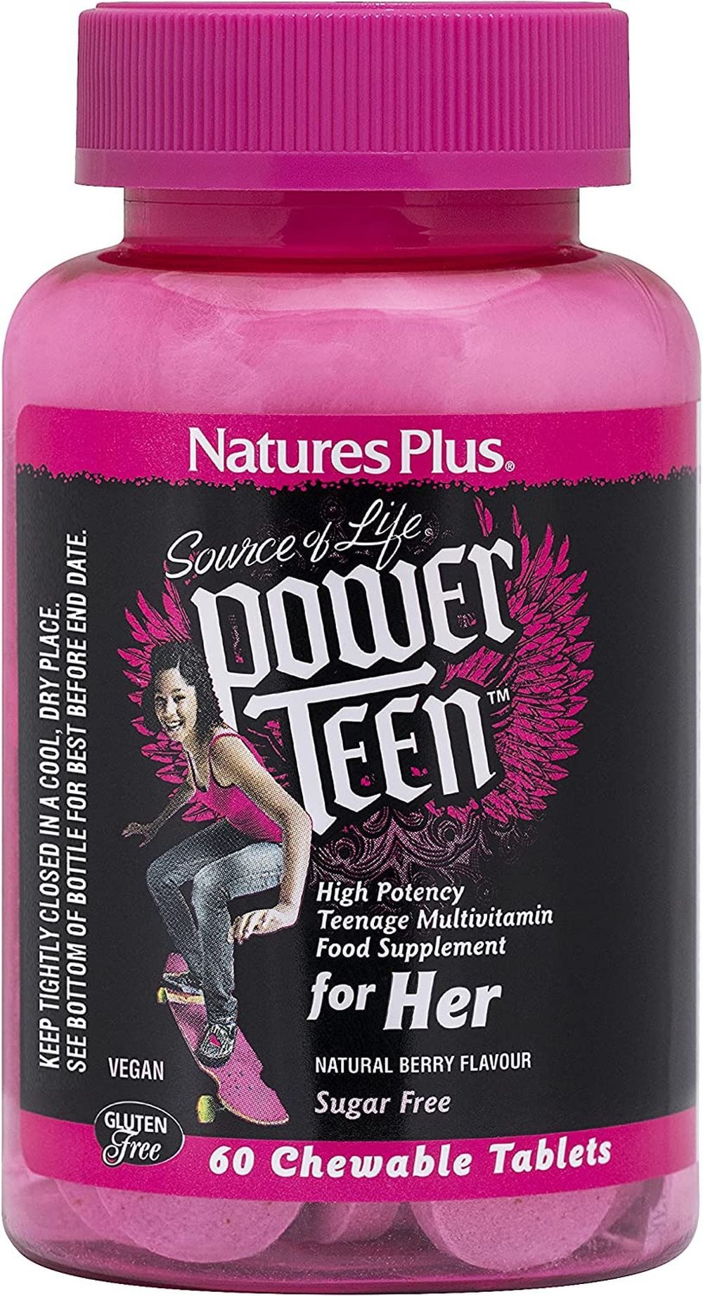 Natures Plus Natures Plus Source of Life Power Teen for Her - 60 Kautabletten Tabletten