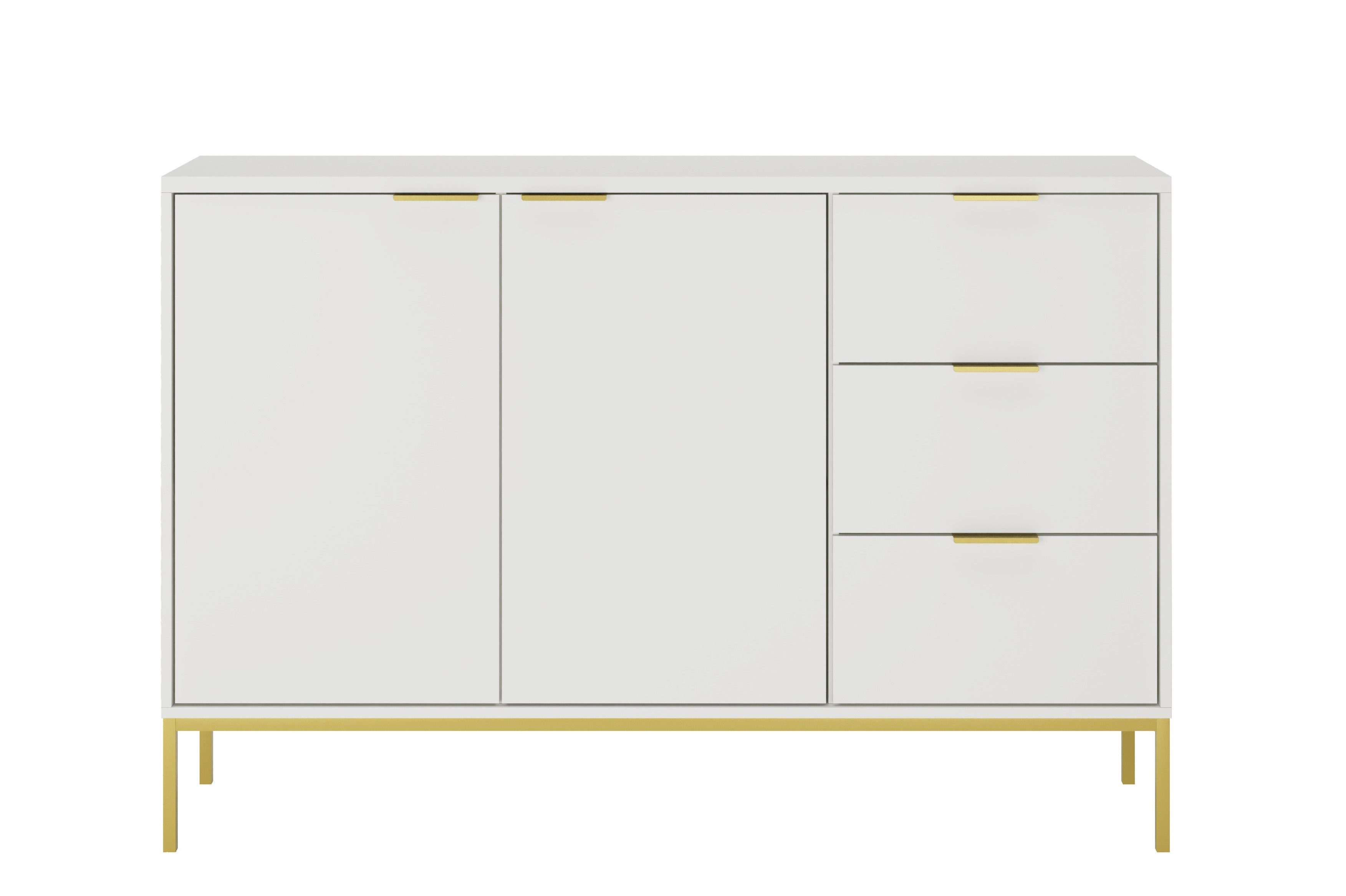 99rooms Kommode Avgustin (Sideboard, Highboard), Modern Design, mit viel Stauraum, Soft-Close Funktion