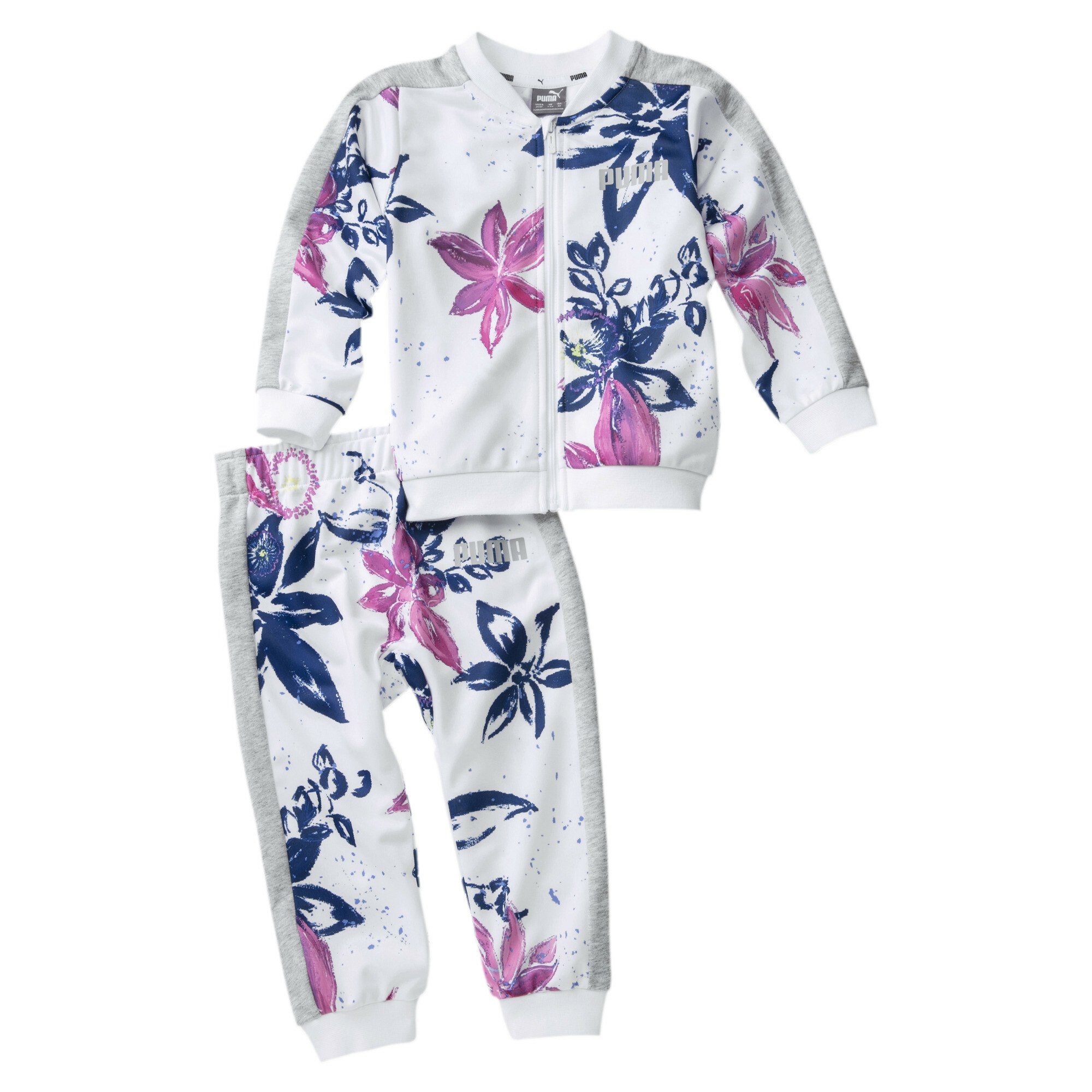 PUMA Trainingsanzug »Contrast Allover-Print Baby Mädchen Jogginganzug«  online kaufen | OTTO