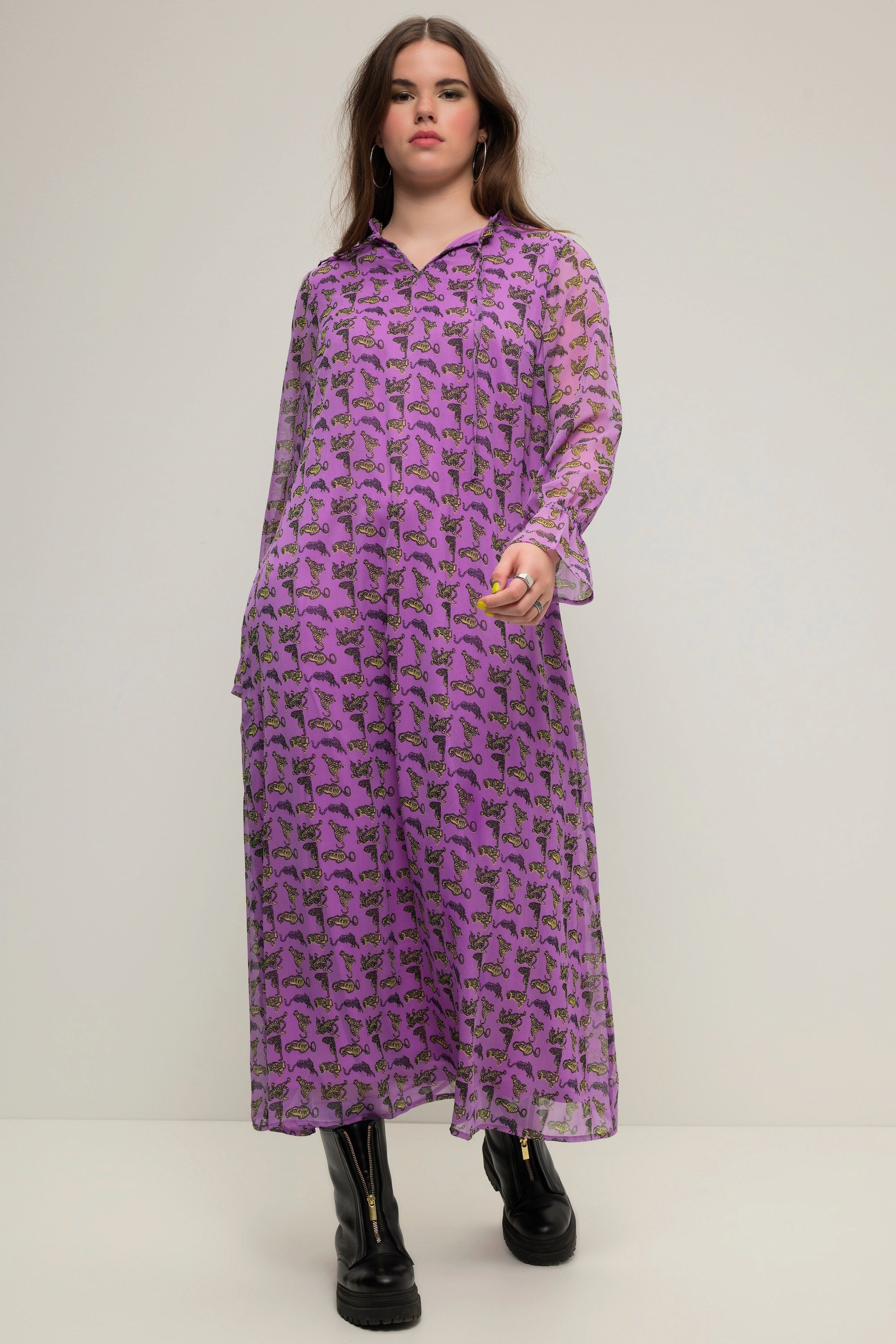 Studio Untold Maxikleid Maxikleid A-Line Chiffon günstig online kaufen