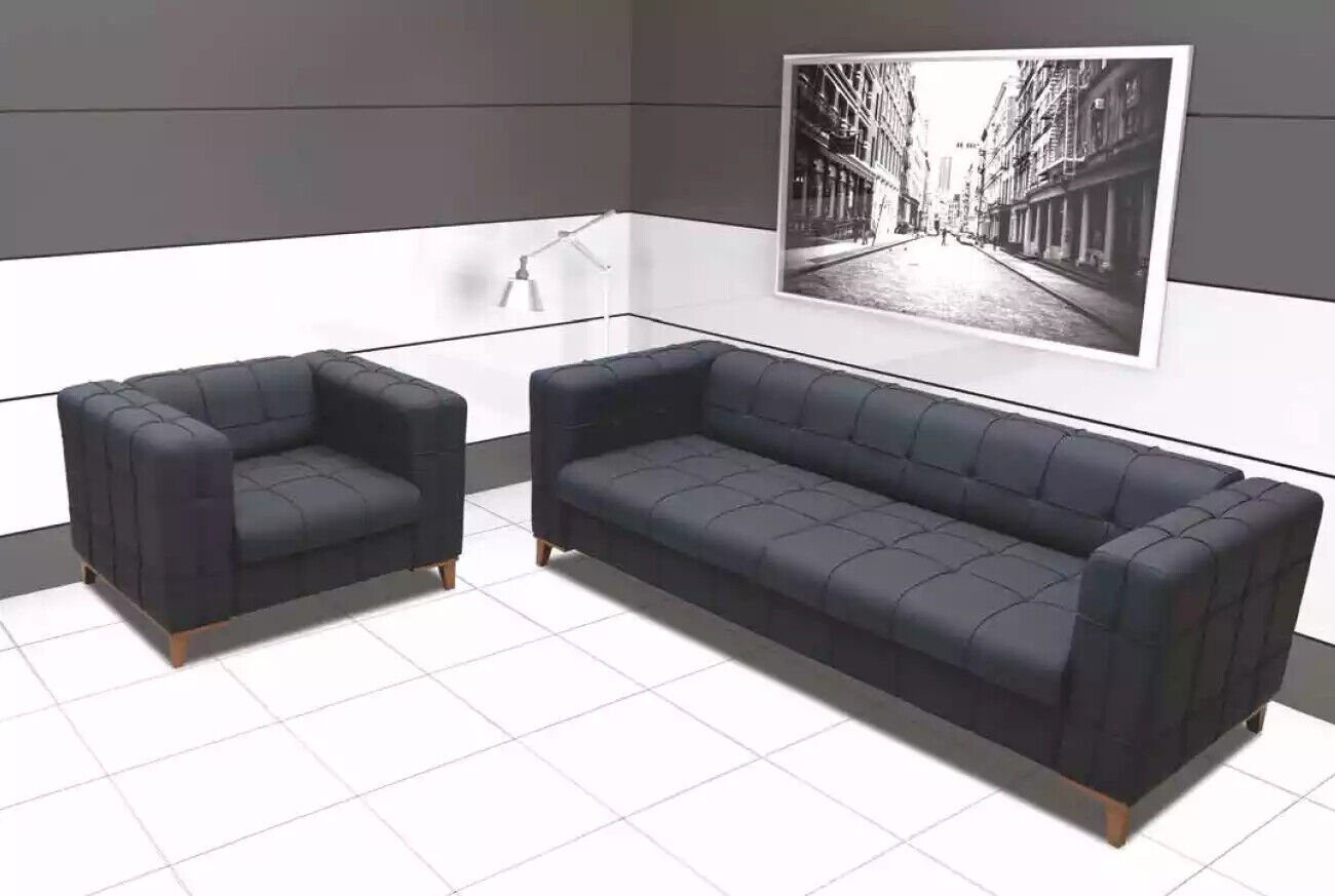JVmoebel Sofa Moderner Dreisitzer Arbeitszimmermöbel Stilvolle In Couch, Europe Luxus Made