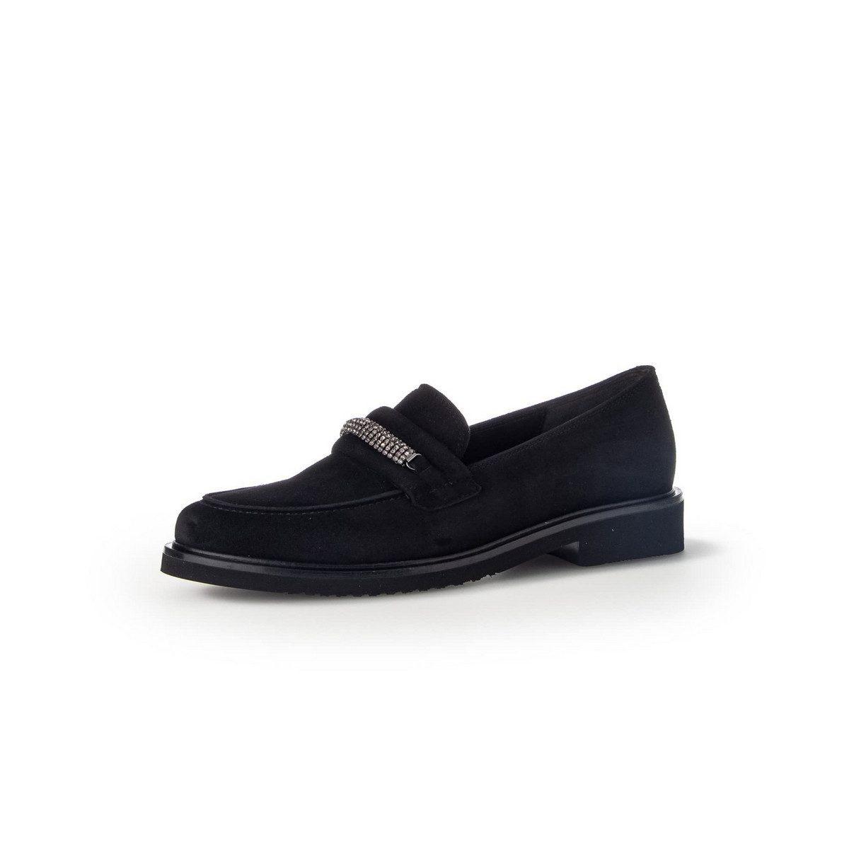 Sportliche Slipper für Damen in schwarz Slipper
