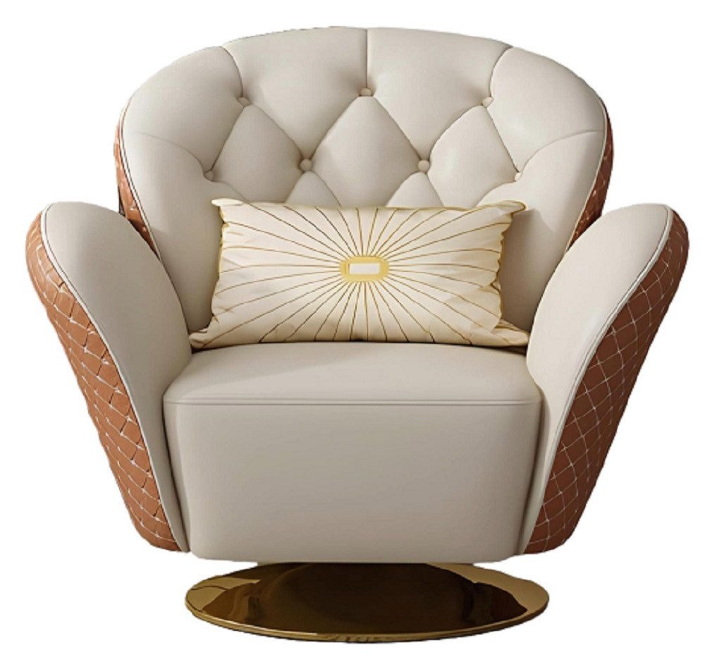 Xlmoebel Loungesessel Drehbarer Chesterfield Sessel mit edler Polsterung (Sessel), Hergestellt in Europa